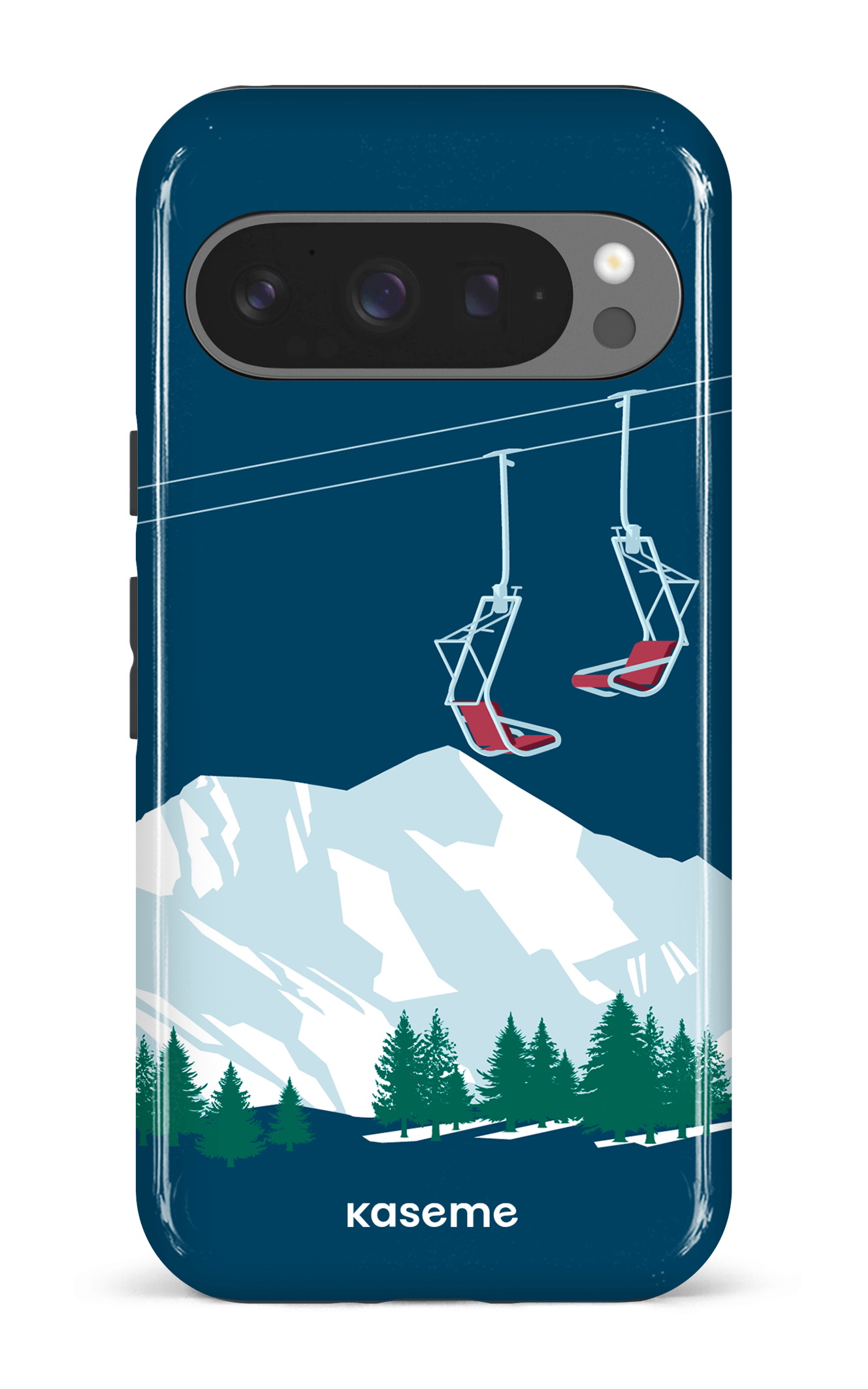 Google Pixel 9 Pro Impact (Gloss) Ski Lift Blue -