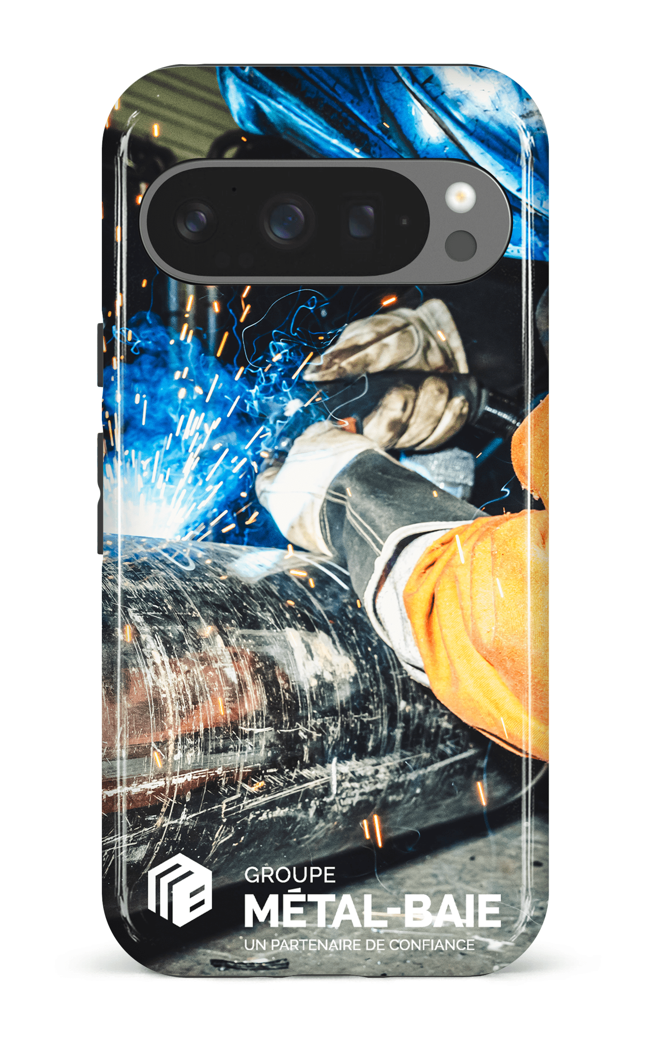 Google Pixel 9 Pro Impact (Gloss) Soudure par Métal-Baie -
