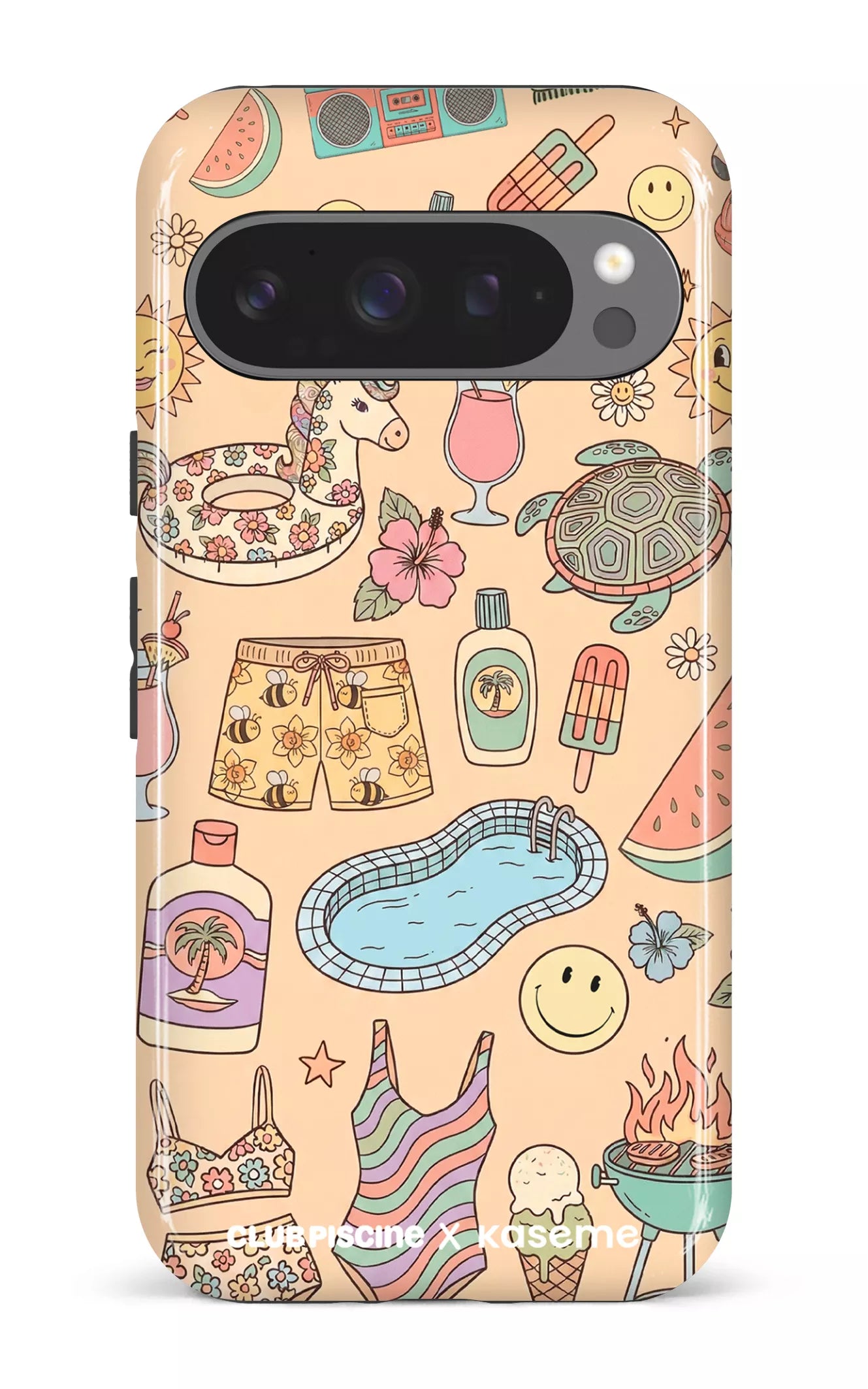 Google Pixel 9 Pro Impact (Gloss) Summer Icon by Club Piscine -