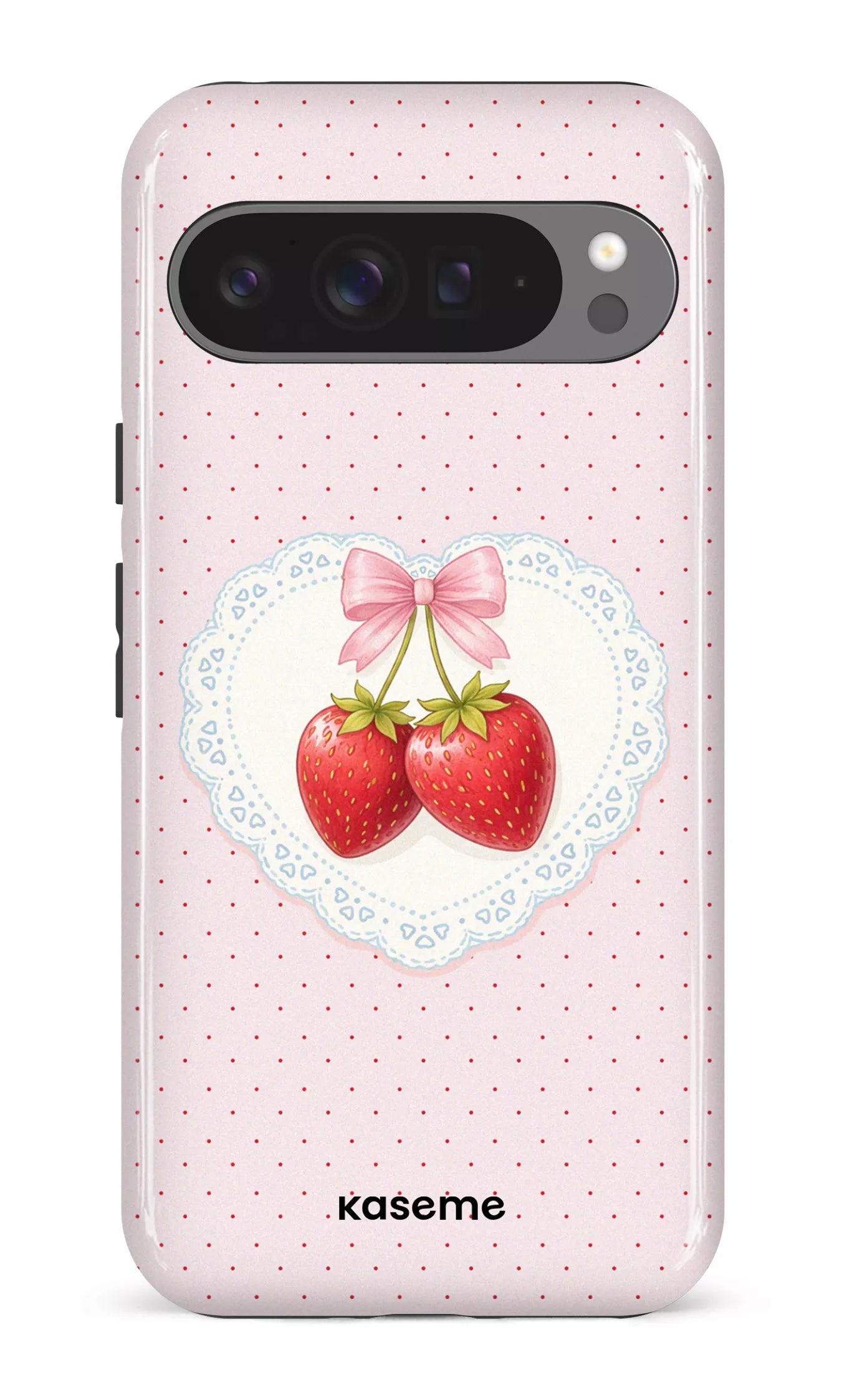 Google Pixel 9 Pro XL Impact (Gloss) Fresa Lace Pink -