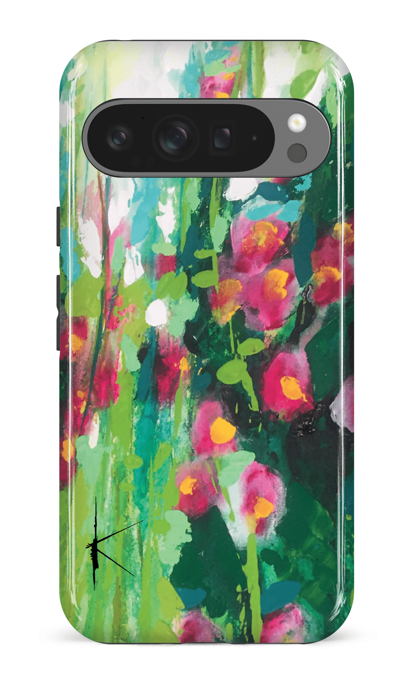 Google Pixel 9 Pro XL Impact (Gloss) La Rose Trémière par Kristine Girard -