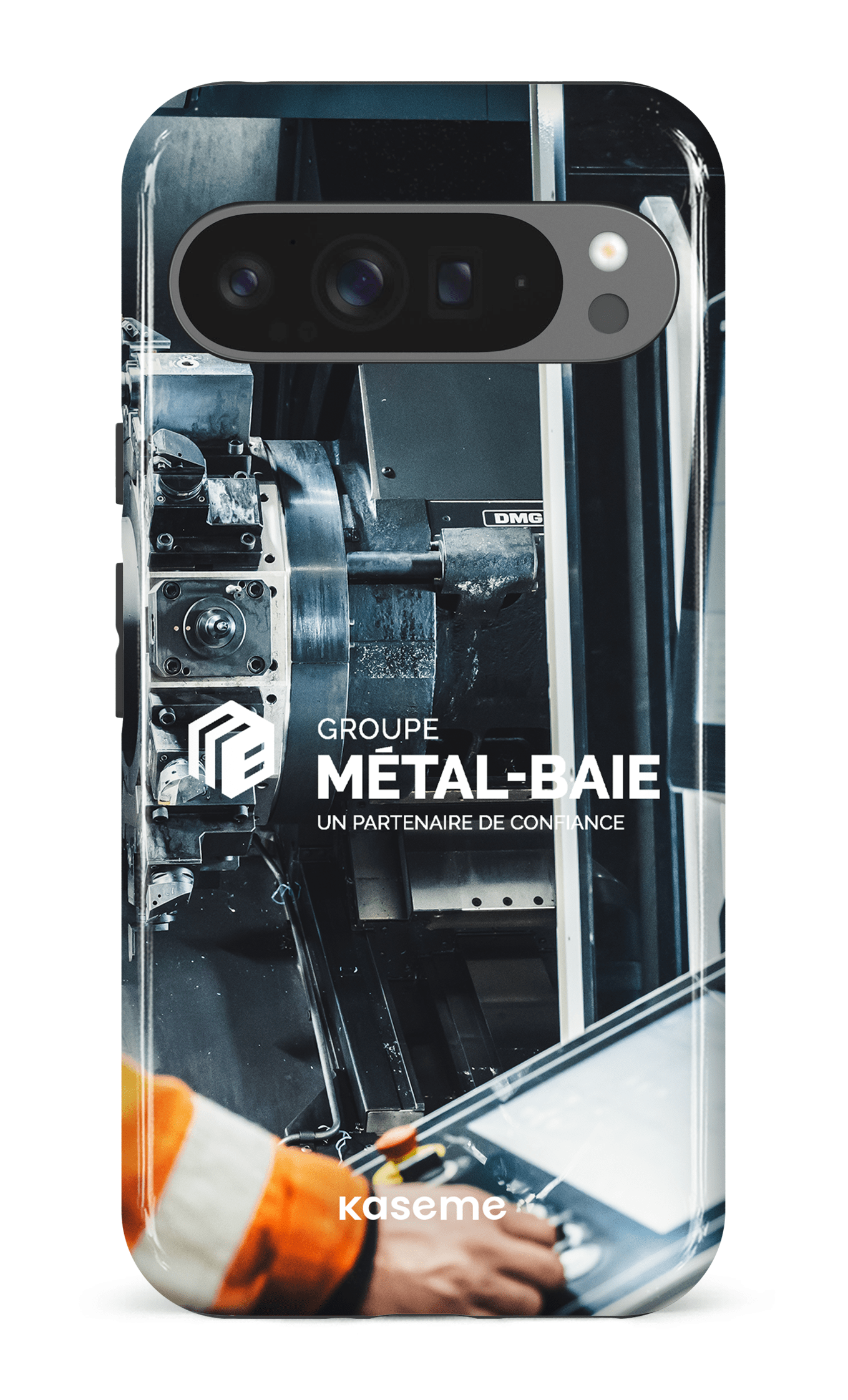 Google Pixel 9 Pro XL Impact (Gloss) Le machinage par Métal-Baie -