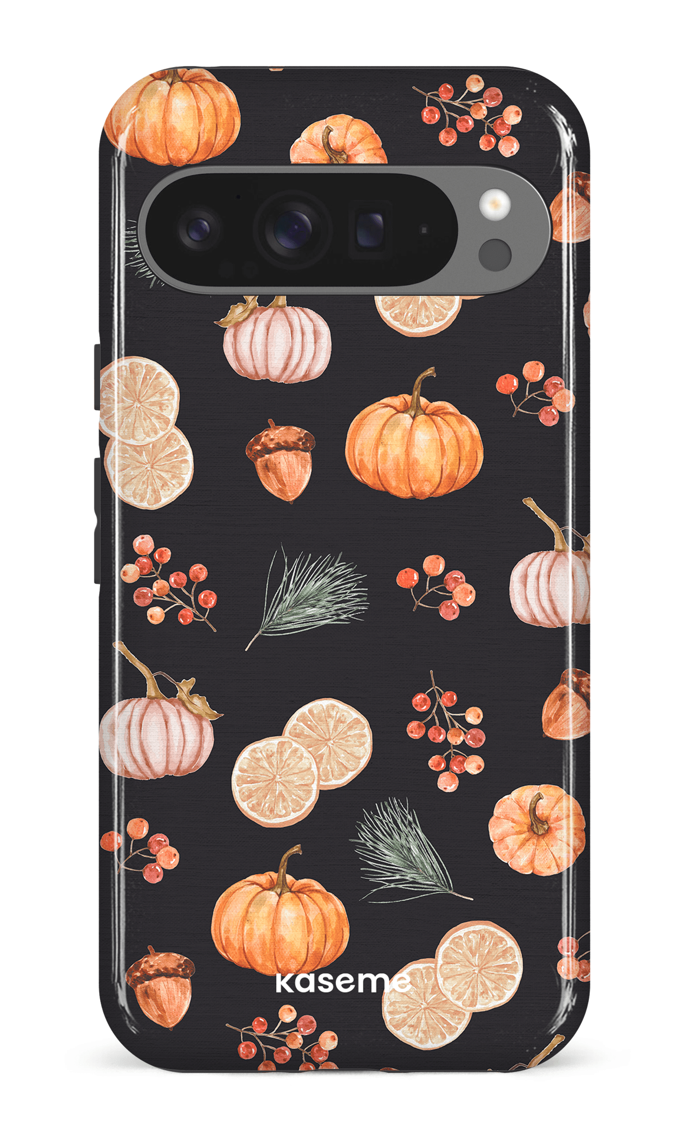 Google Pixel 9 Pro XL Impact (Gloss) Pumpkin Garden Black -
