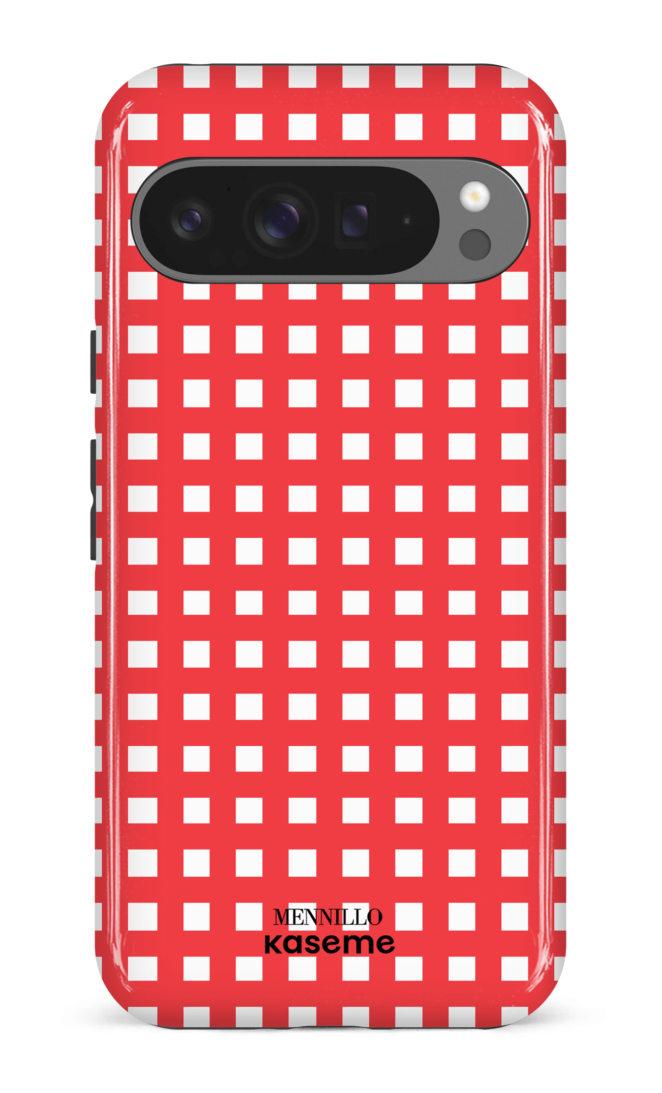 Google Pixel 9 Pro XL Impact (Gloss) Red Checkered by Mennillo -