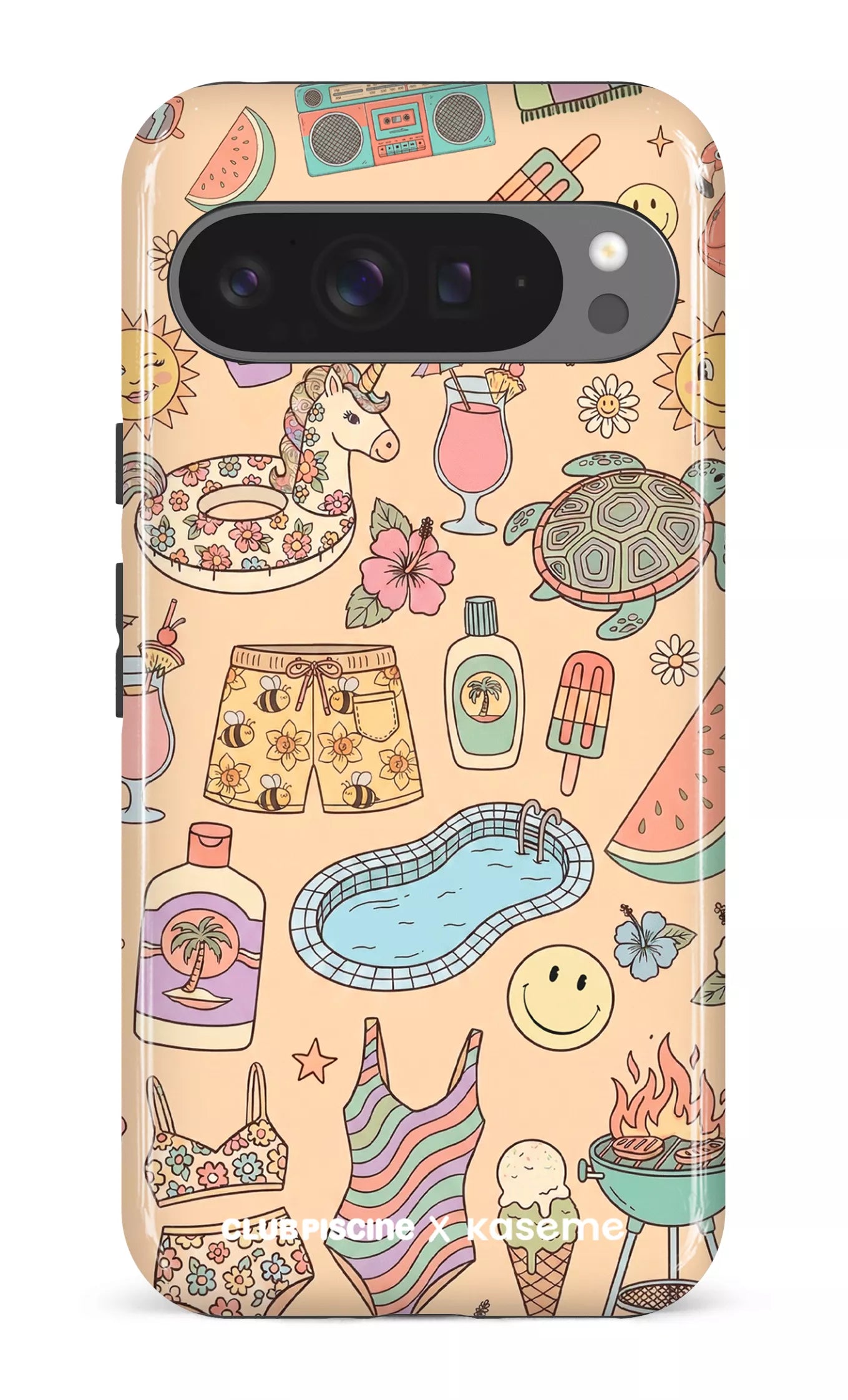 Google Pixel 9 Pro XL Impact (Gloss) Summer Icon by Club Piscine -