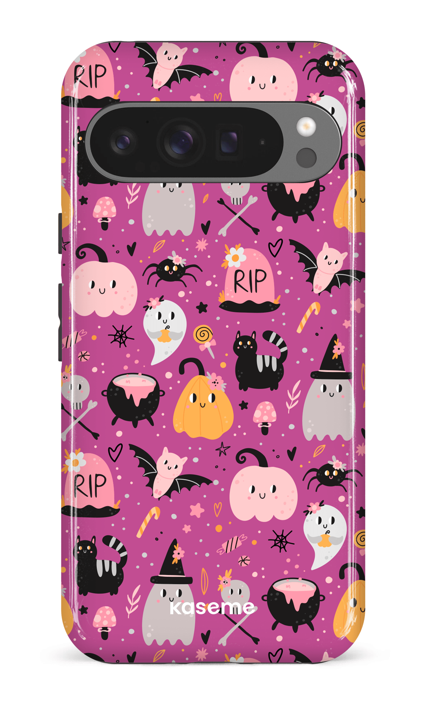 Google Pixel 9 Pro XL Impact (Gloss) Trick or Threat Pink -
