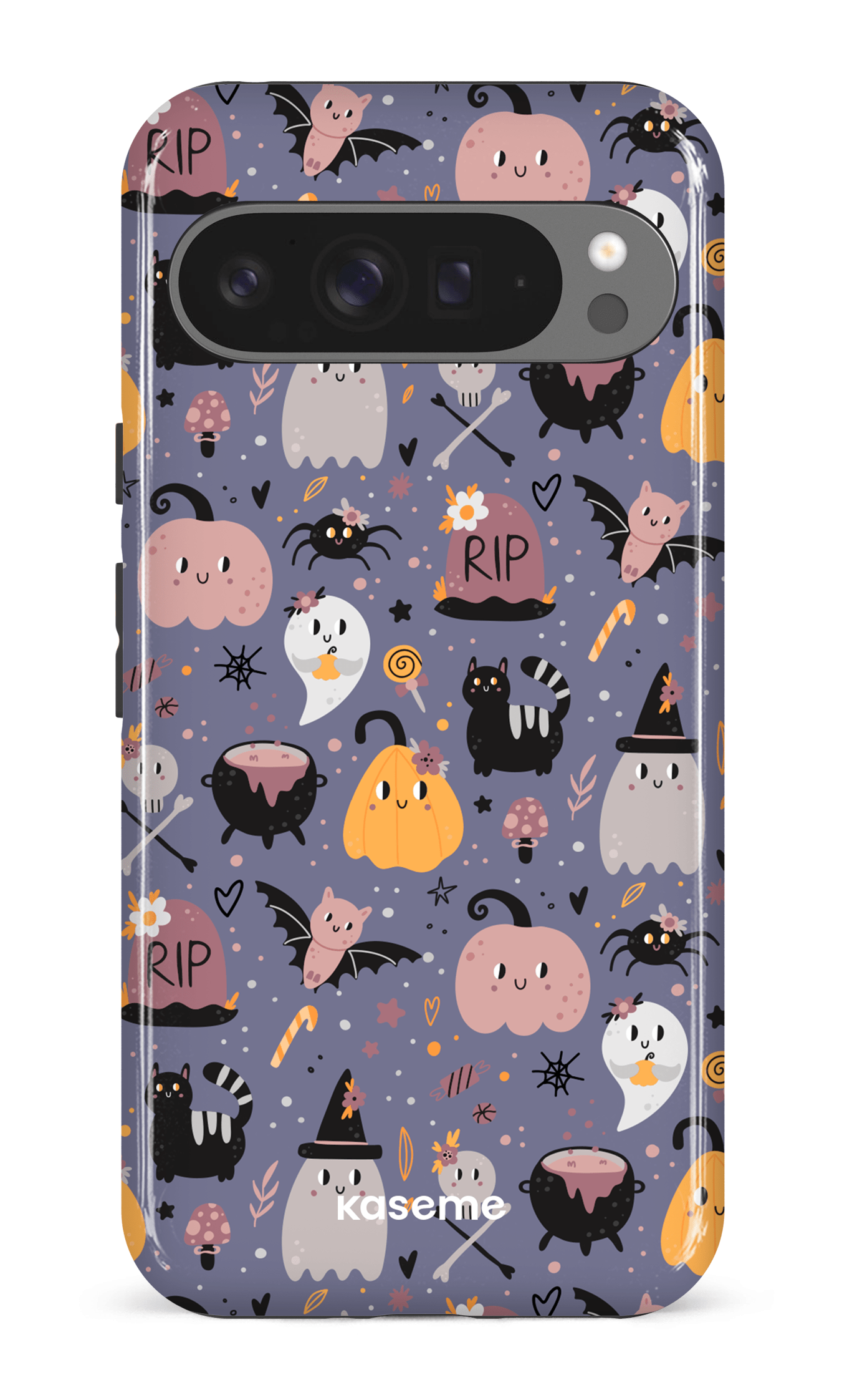 Google Pixel 9 Pro XL Impact (Gloss) Trick or Threat Purple -