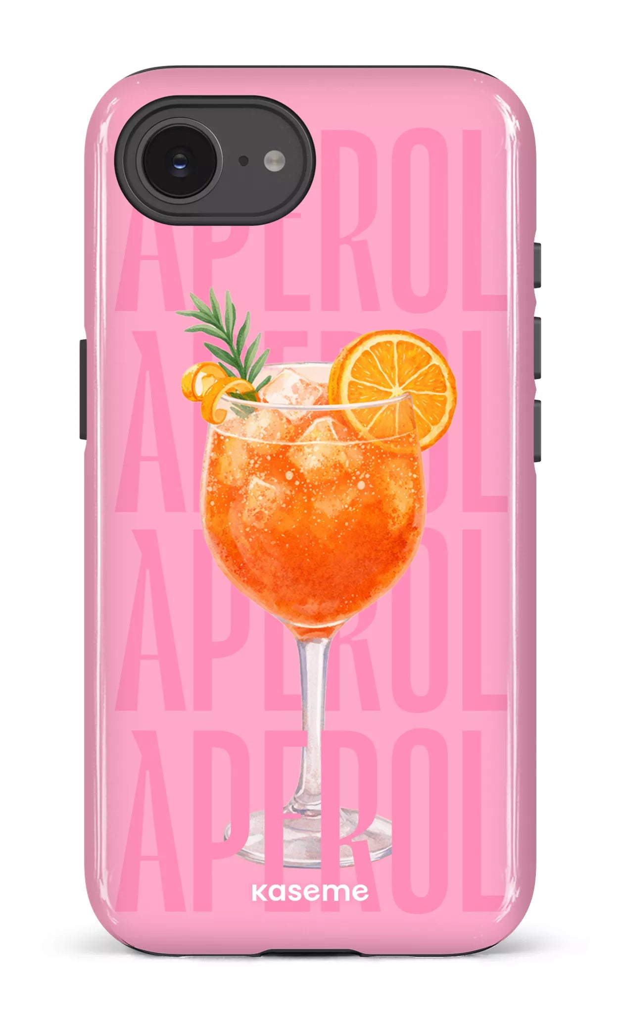 IPhone 16 E Impact Case Aperol Sunset Pink -