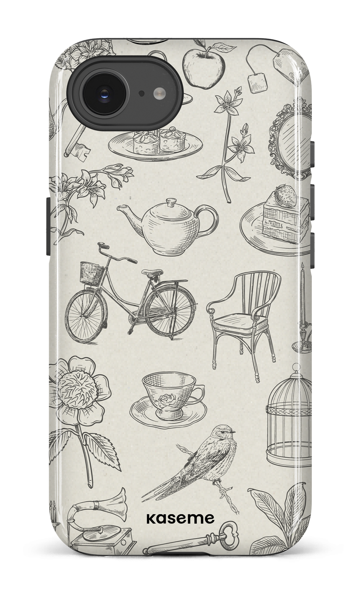 IPhone 16 E Impact Case Cottage -
