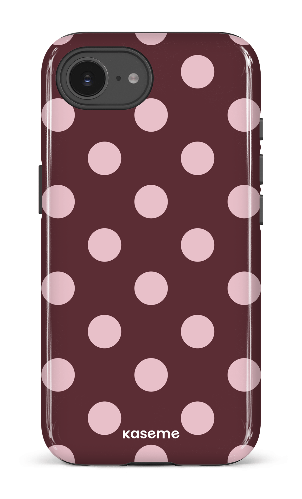 IPhone 16 E Impact Case Couture Burgundy -