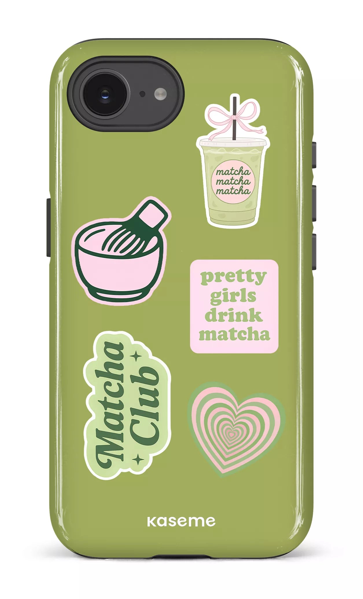 IPhone 16 E Impact Case Matcha Club -