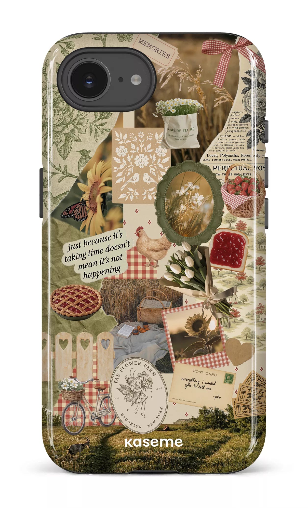 IPhone 16 E Impact Case Meadow Stories -