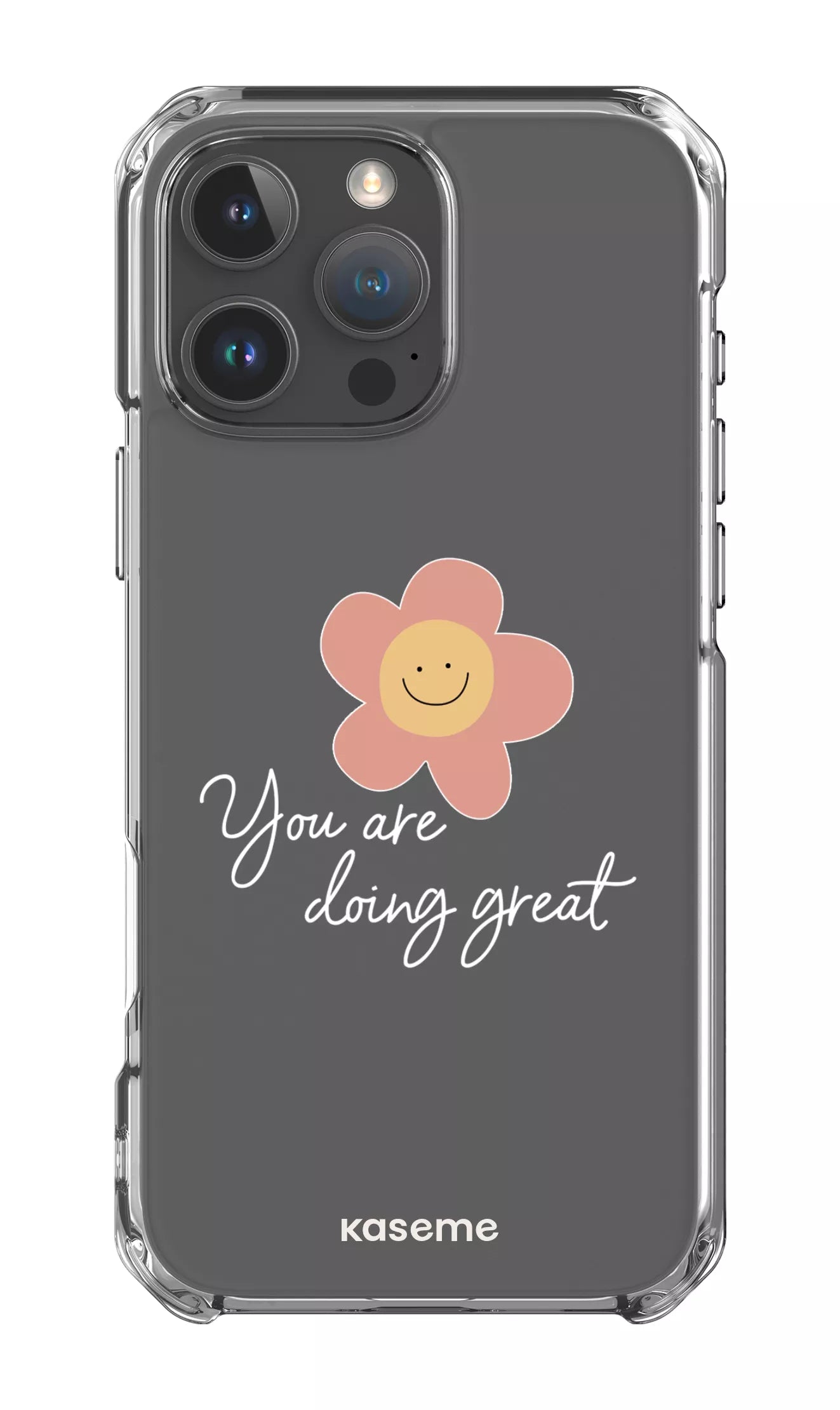 Keep going Clear Case -