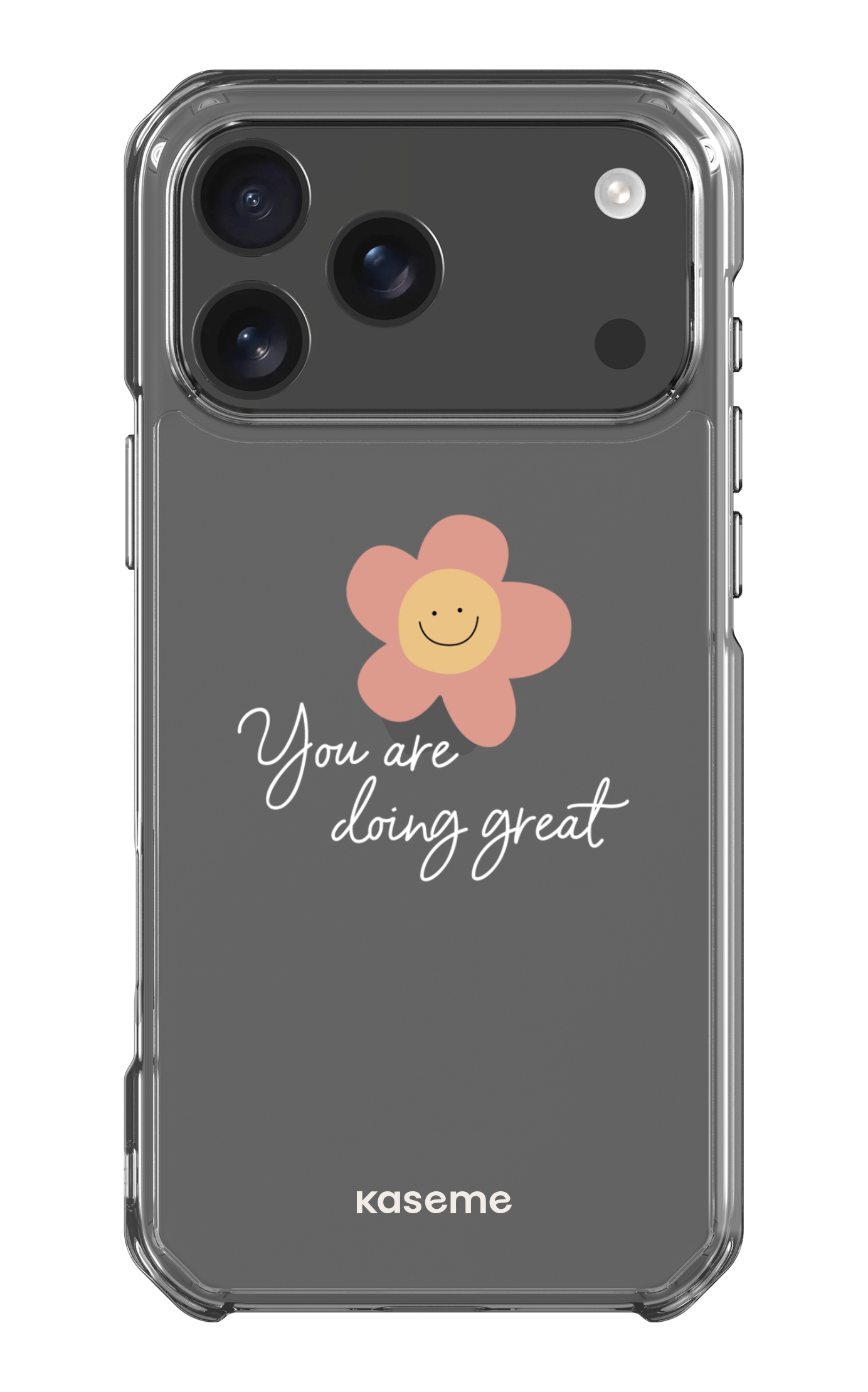  Keep going Clear Case -