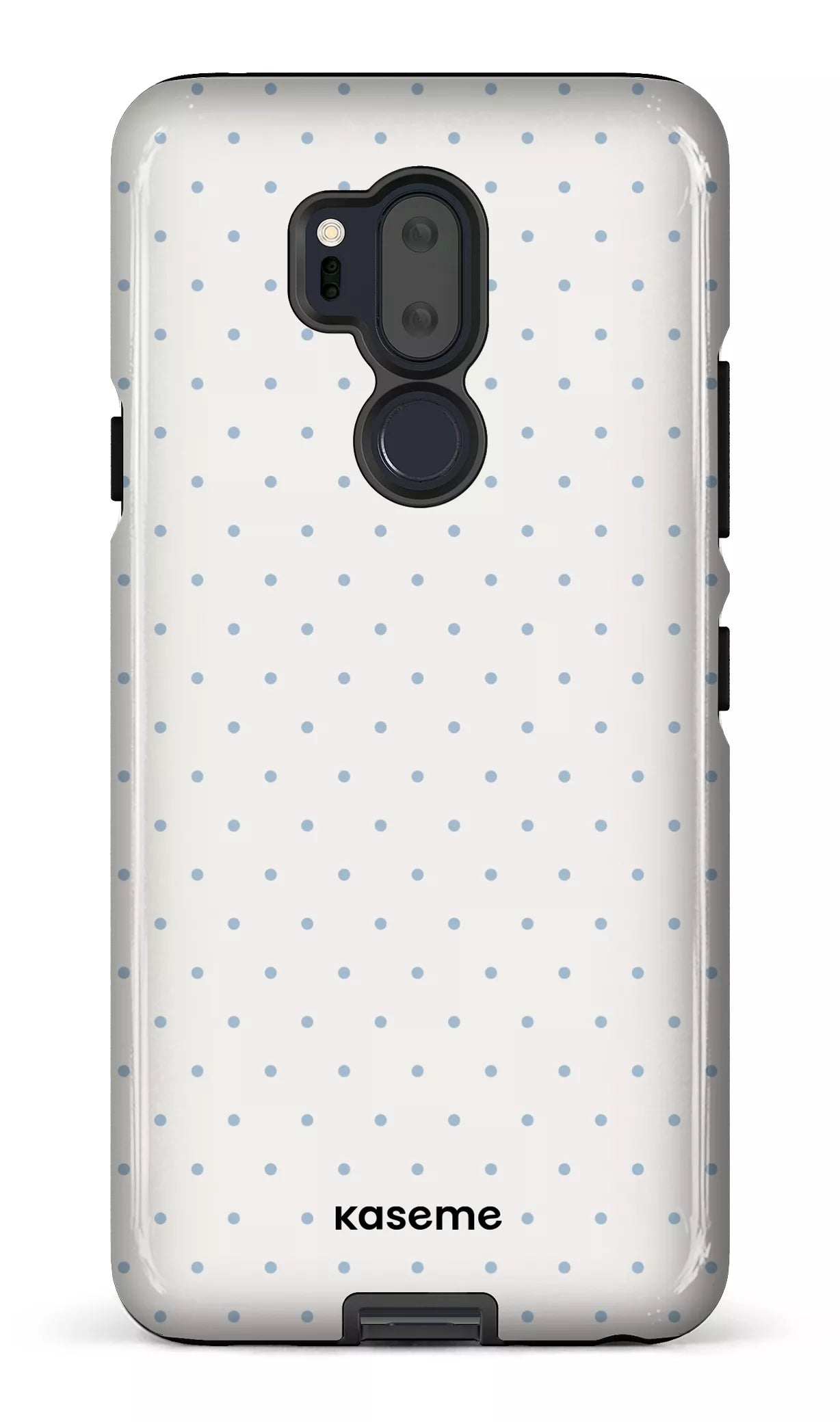 LG G7 Tough Ditsy White & Blue -