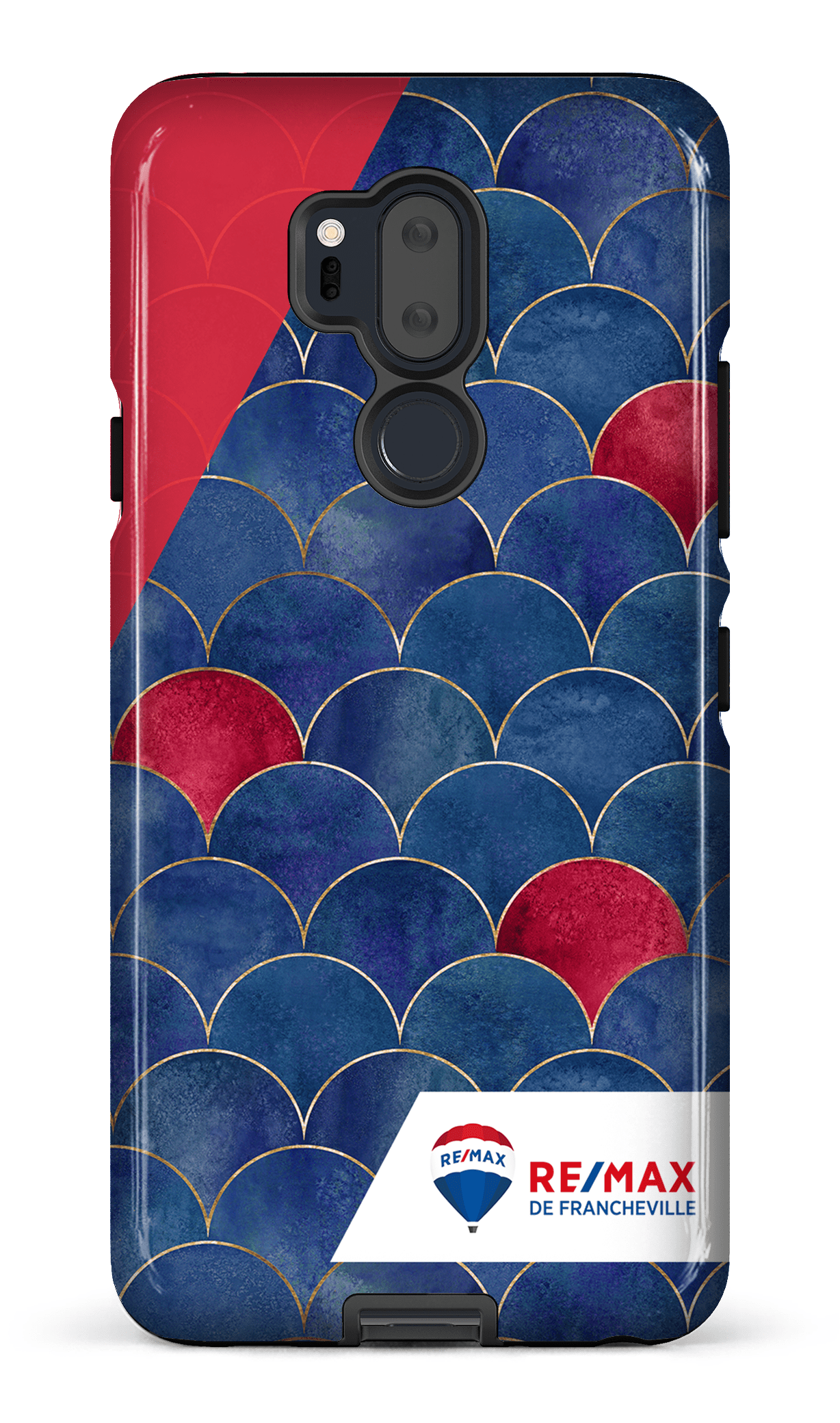 LG G7 Tough Écailles bicolores de Francheville -