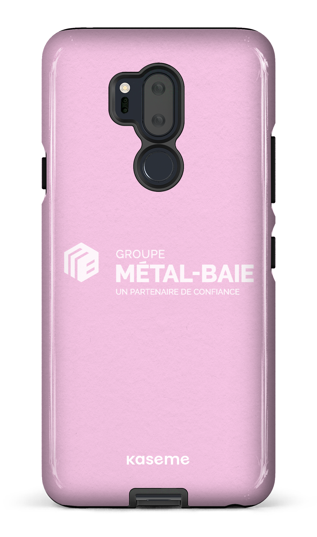 LG G7 Tough Métal-Baie Rose -