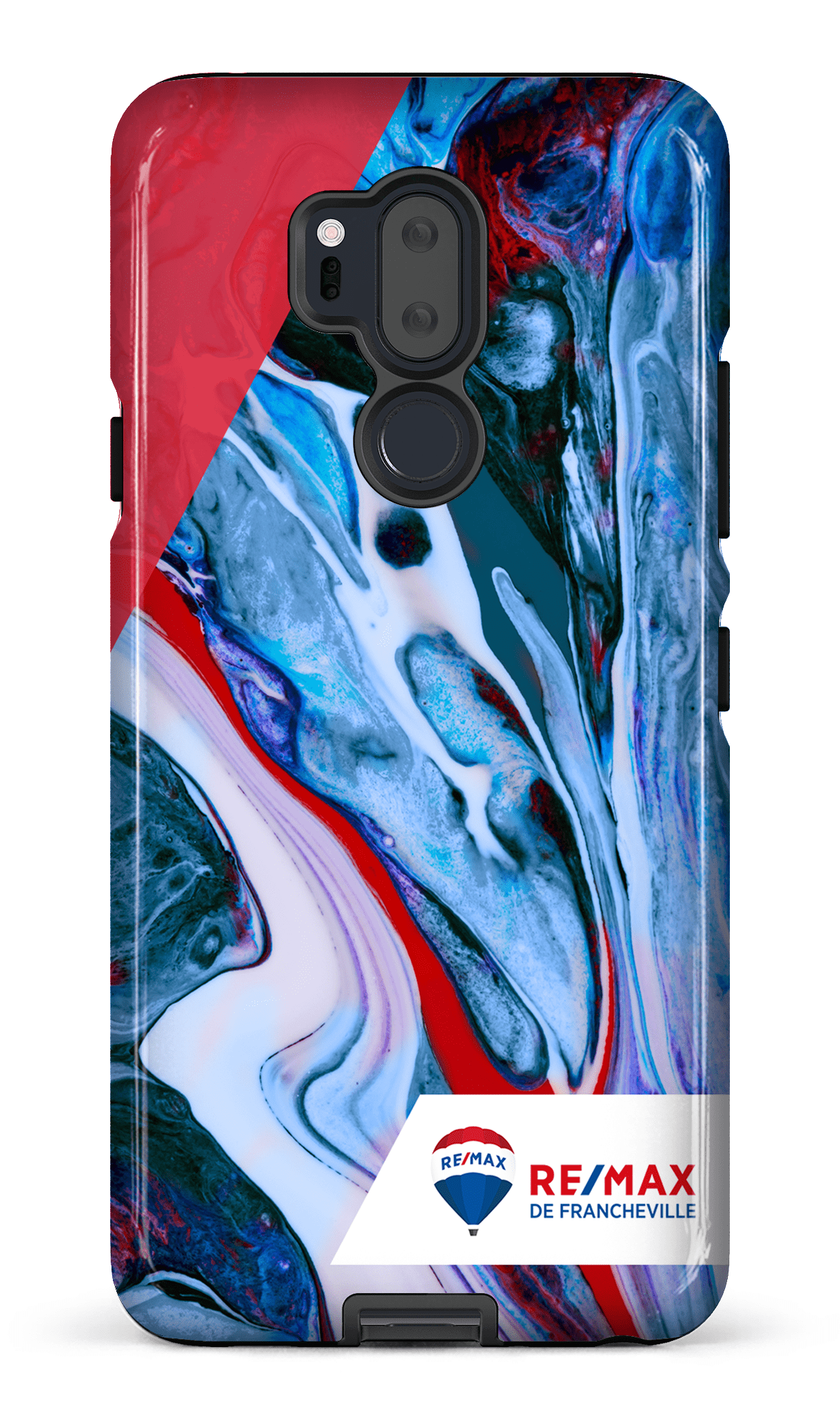 LG G7 Tough Peinture marbrée claire de Francheville -
