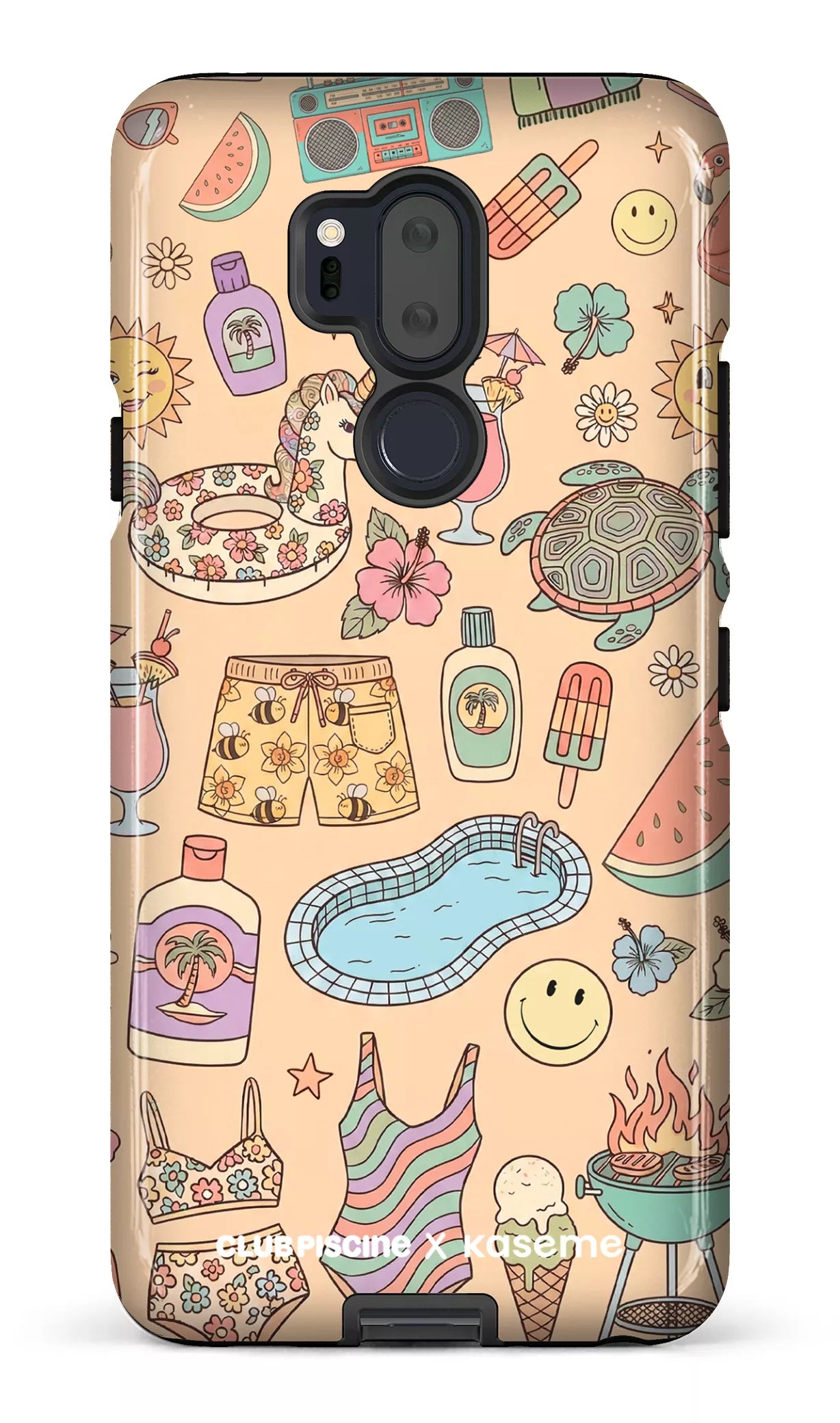 LG G7 Tough Summer Icon by Club Piscine -