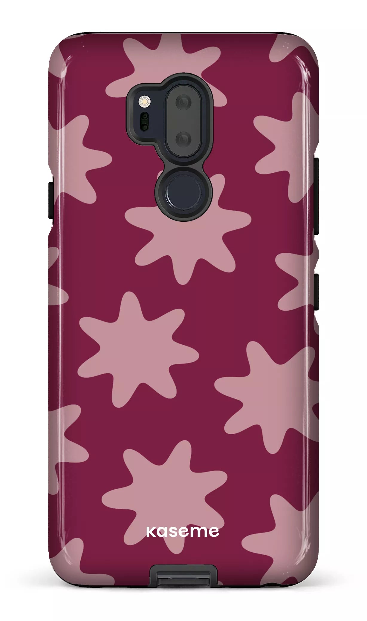LG G7 Tough Unframed Burgundy -