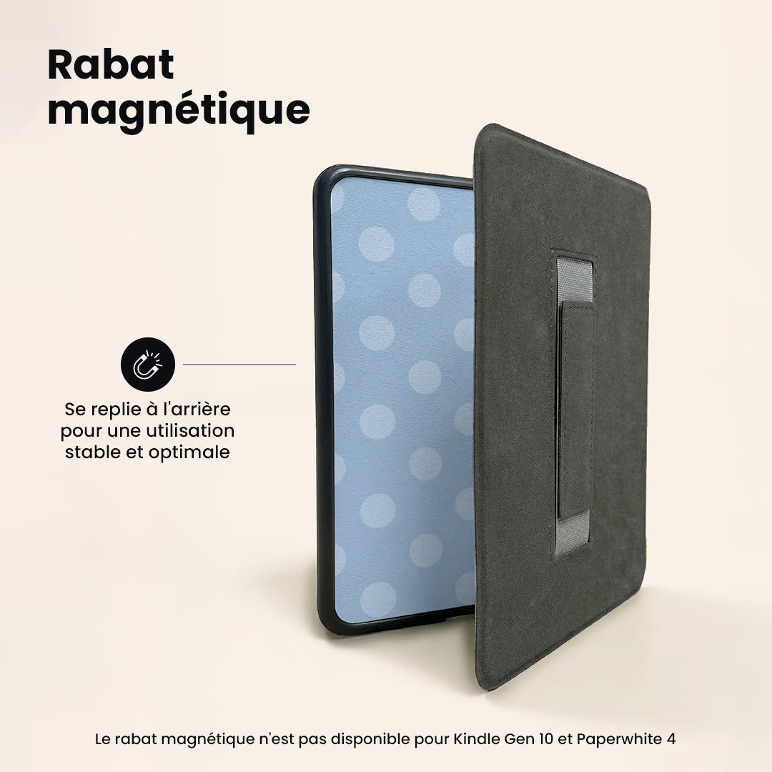La Drey Blue E-Reader Case by Marina Bastarache Thumbnail fr EReader 04