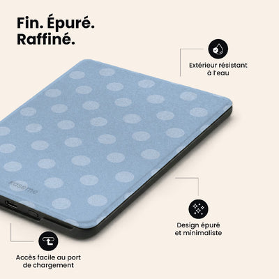 La Drey Blue E-Reader Case by Marina Bastarache Thumbnail fr EReader 07