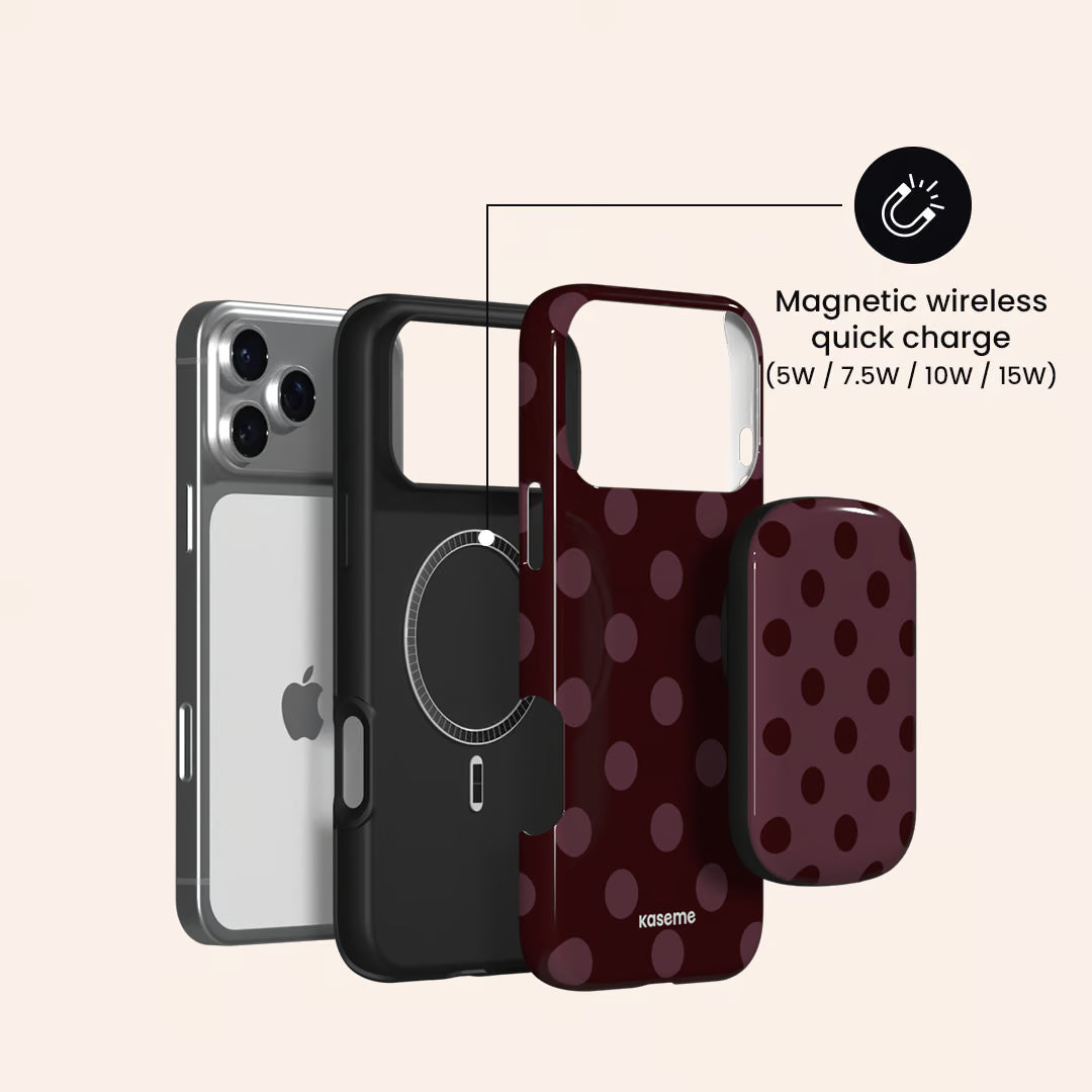 La Drey Burgundy ChargePod by Marina Bastarache Thumbnail en ChargePods 04