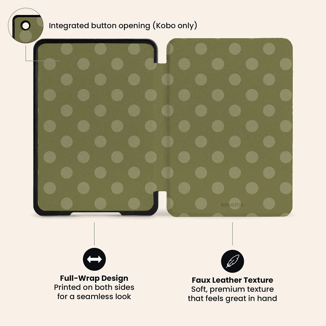 La Drey Olive E-Reader Case by Marina Bastarache Thumbnail en EReader 05