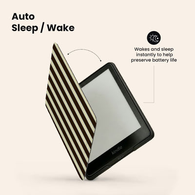 La Linea Mocha E-Reader Case by Marina Bastarache Thumbnail en EReader 03