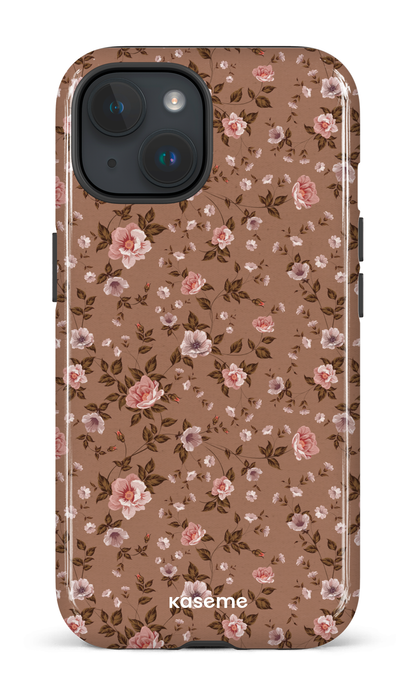 La vie en rose Mocha - iPhone 15 Tough (Gloss)