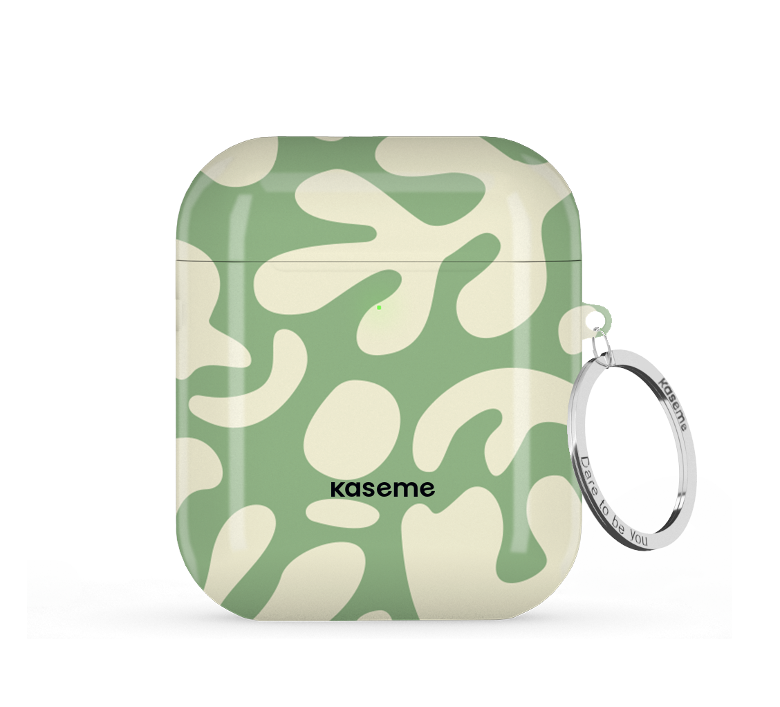 Lavish Green AirPods Case – KaseMe - Main Image