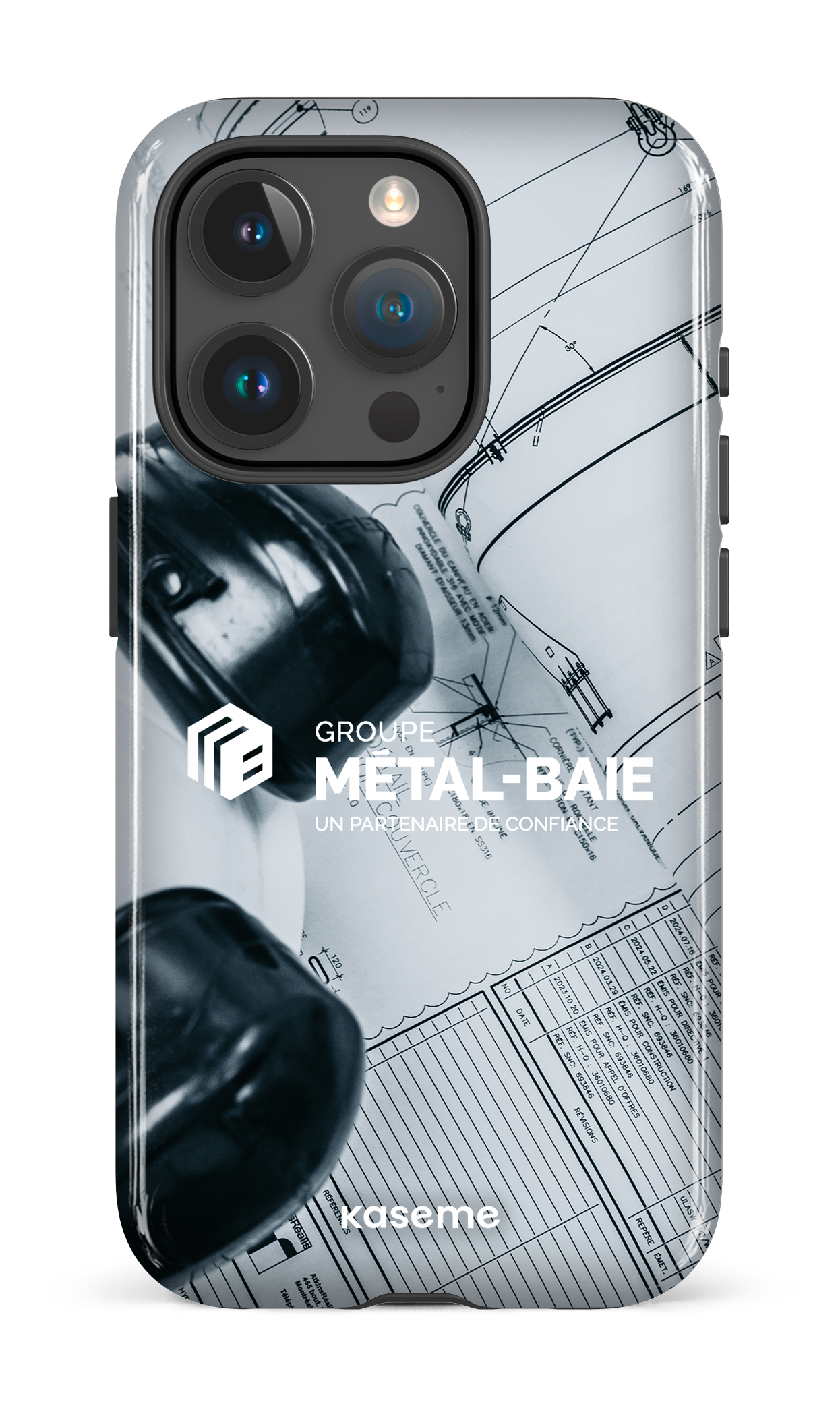 Le plan par Métal-Baie - iPhone 15 Pro Tough