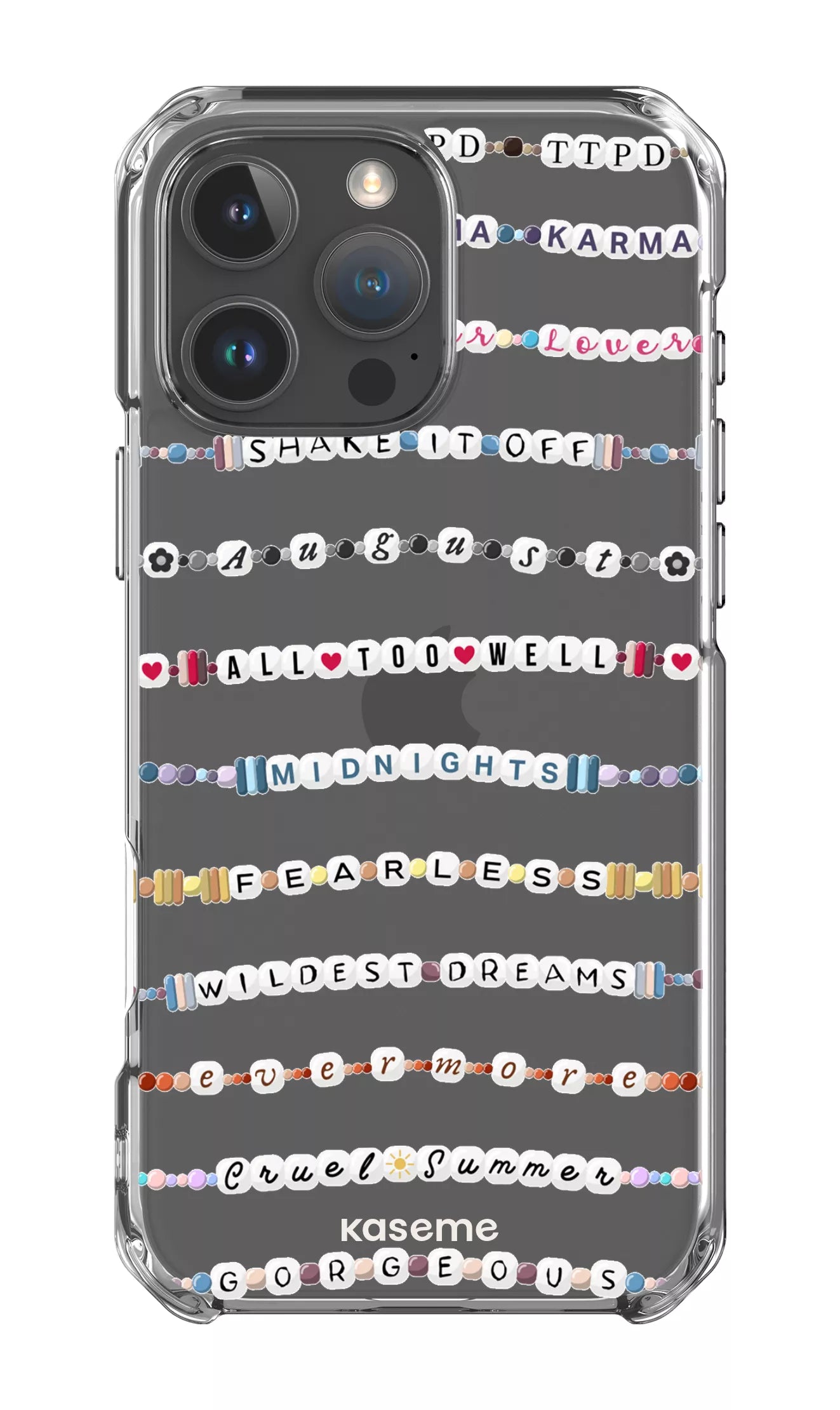  Love Story Clear Case -