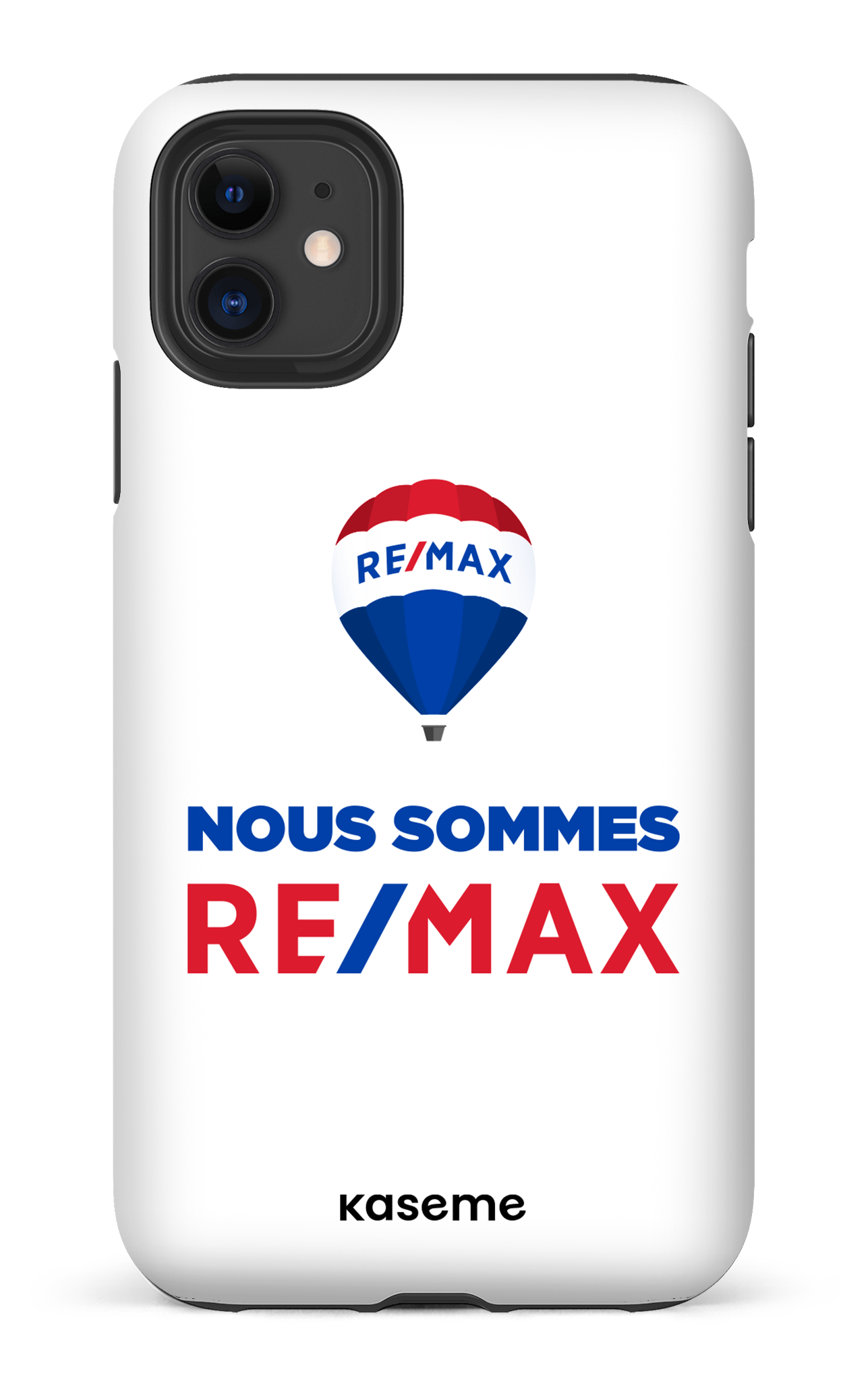 iPhone 11 Tough Matte Nous sommes RE/MAX  Blanc -