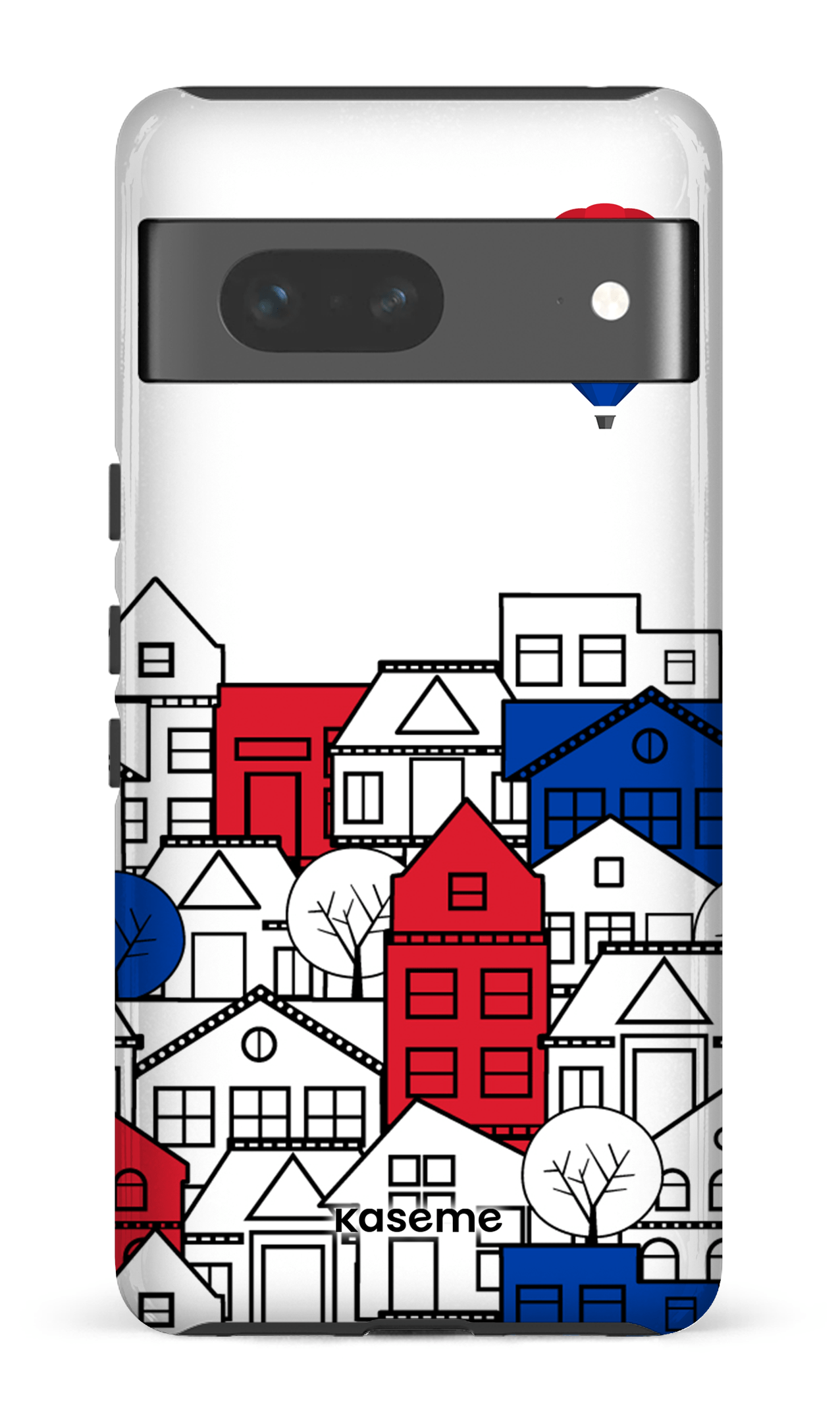 Google Pixel 7 Tough Gloss Bâtiments RE/MAX Blanc -