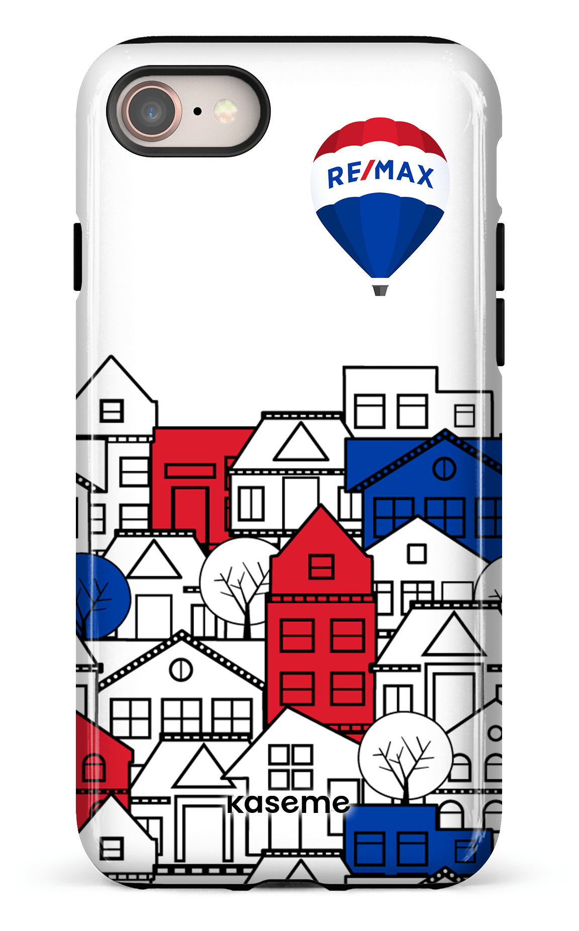 iPhone 7/8 Tough Bâtiments RE/MAX Blanc -