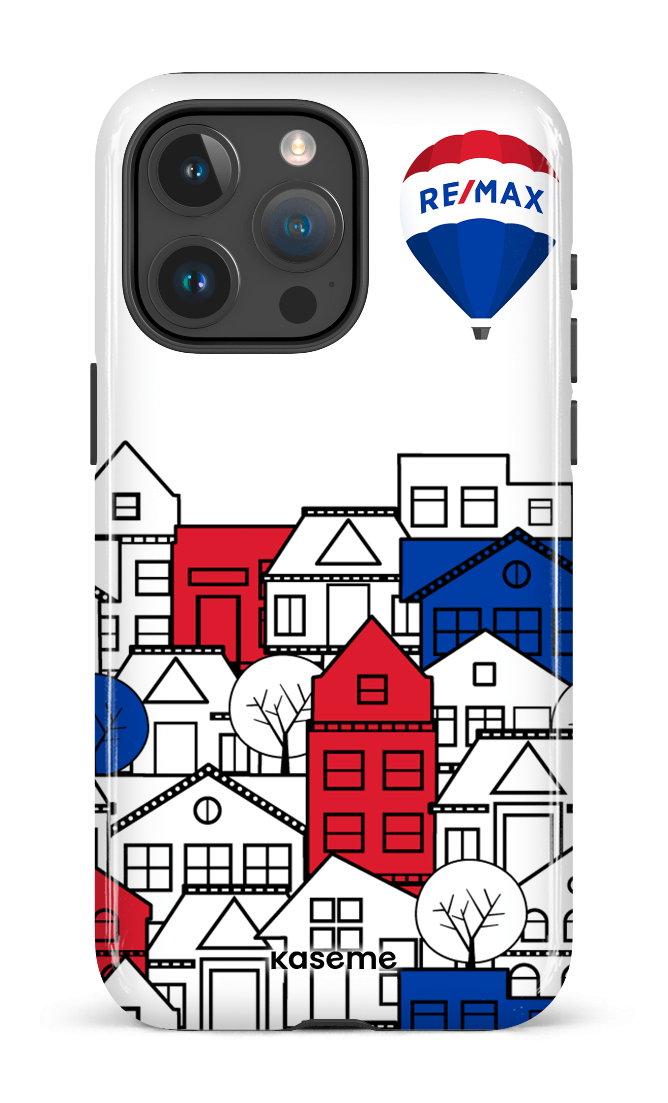 iPhone 15 Pro Max Tough Bâtiments RE/MAX Blanc -