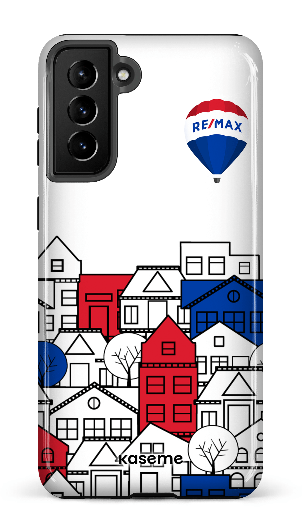 Galaxy S21 Plus Tough Bâtiments RE/MAX Blanc -