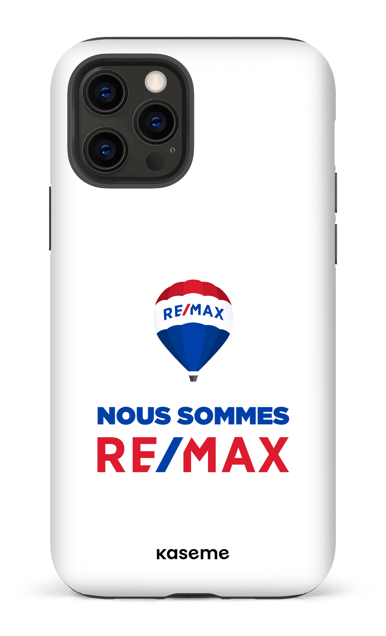 iPhone 12 Pro Tough Matte Nous sommes RE/MAX  Blanc -