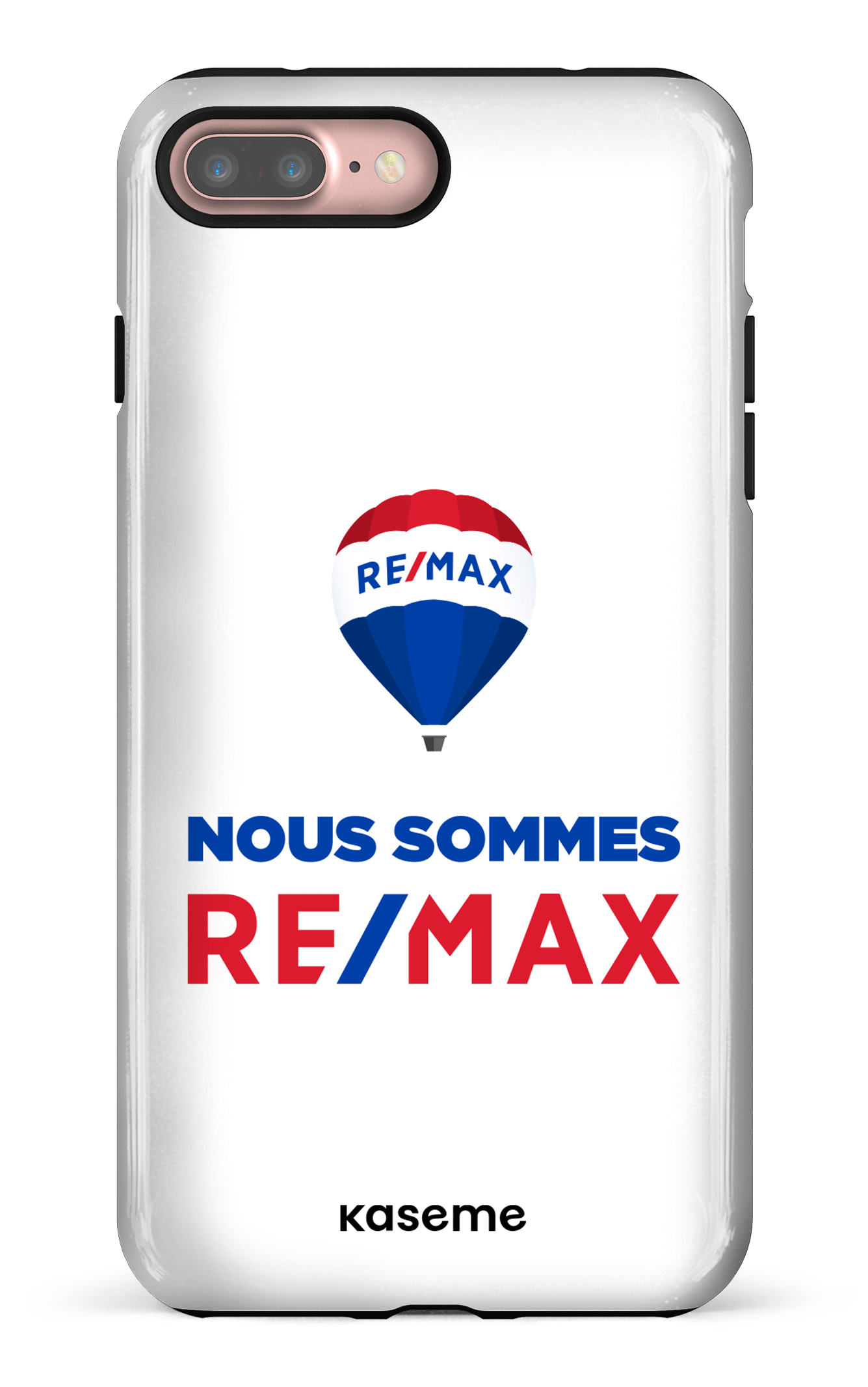 iPhone 7/8 Plus Tough Nous sommes RE/MAX  Blanc -