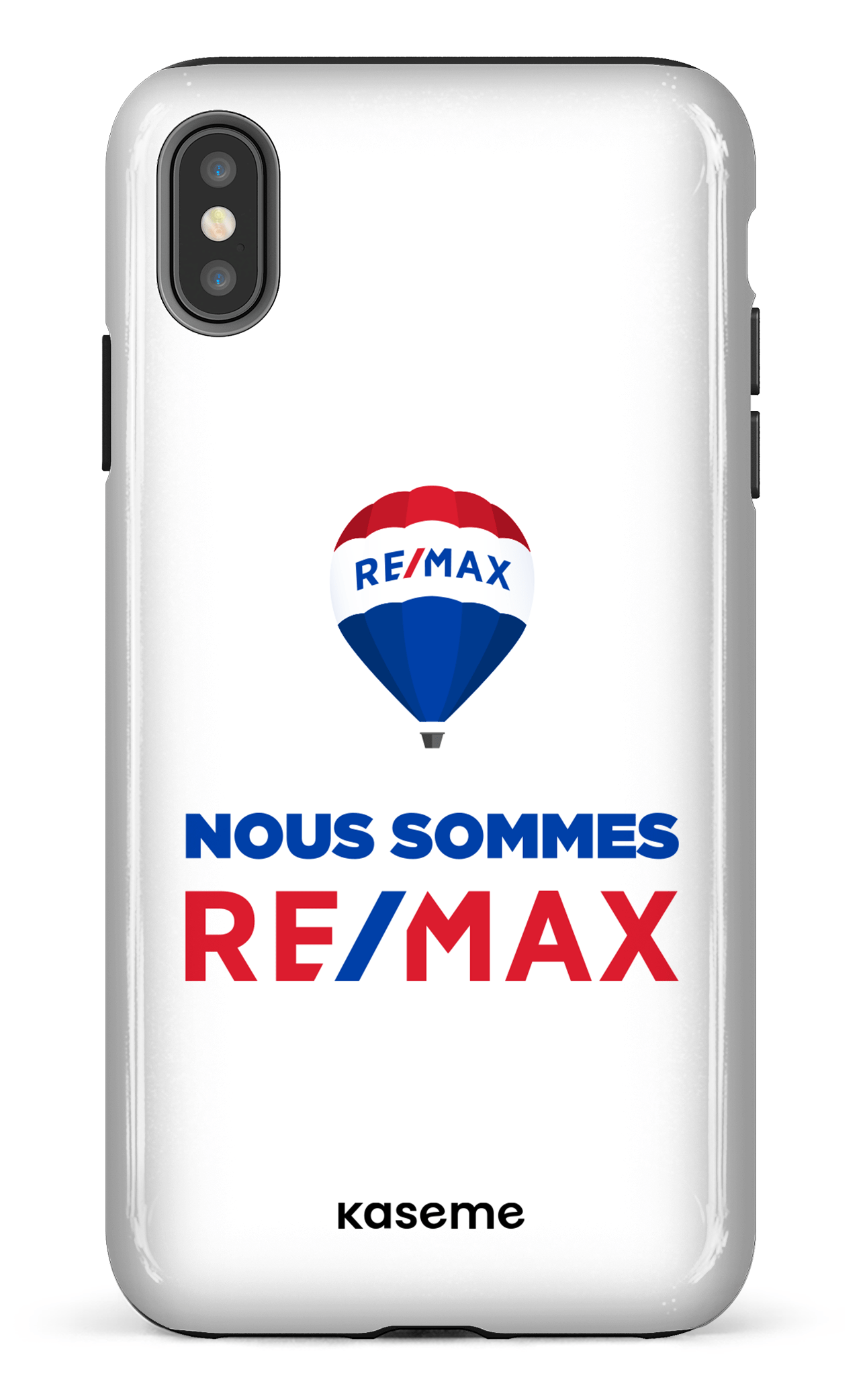 iPhone XS Max tough Nous sommes RE/MAX  Blanc -