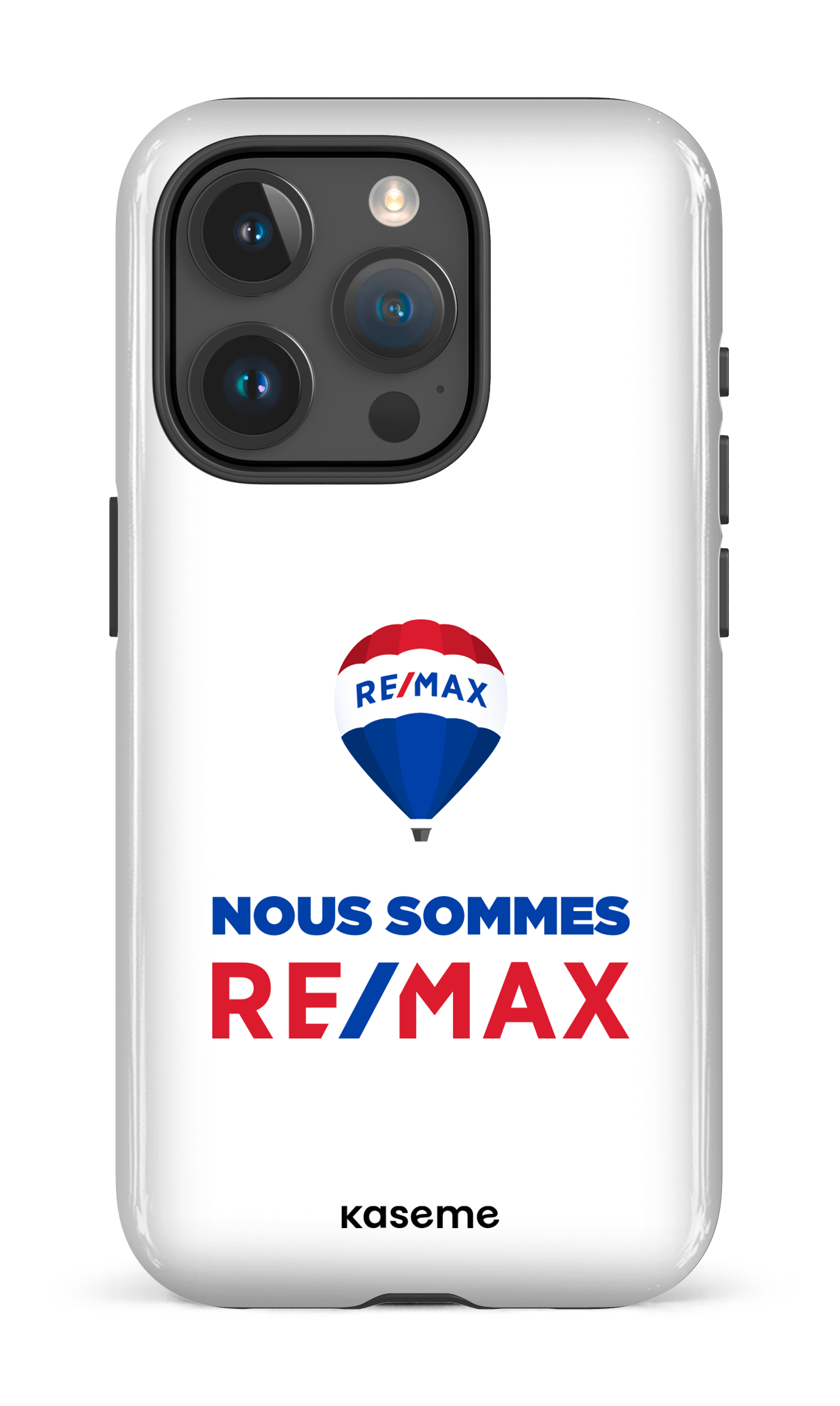iPhone 15 Pro Tough Nous sommes RE/MAX  Blanc -