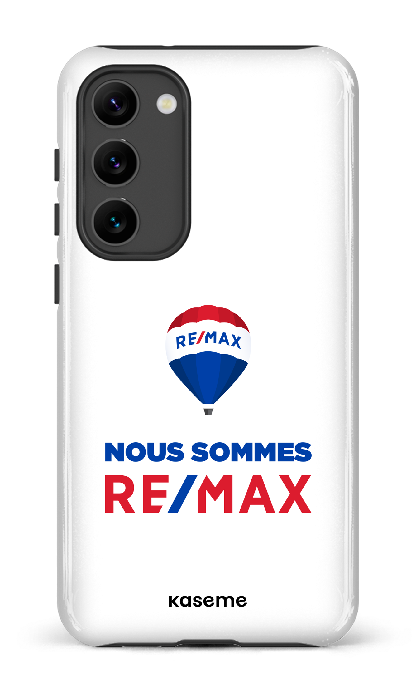 Galaxy S23 Plus Tough Gloss Nous sommes RE/MAX  Blanc -