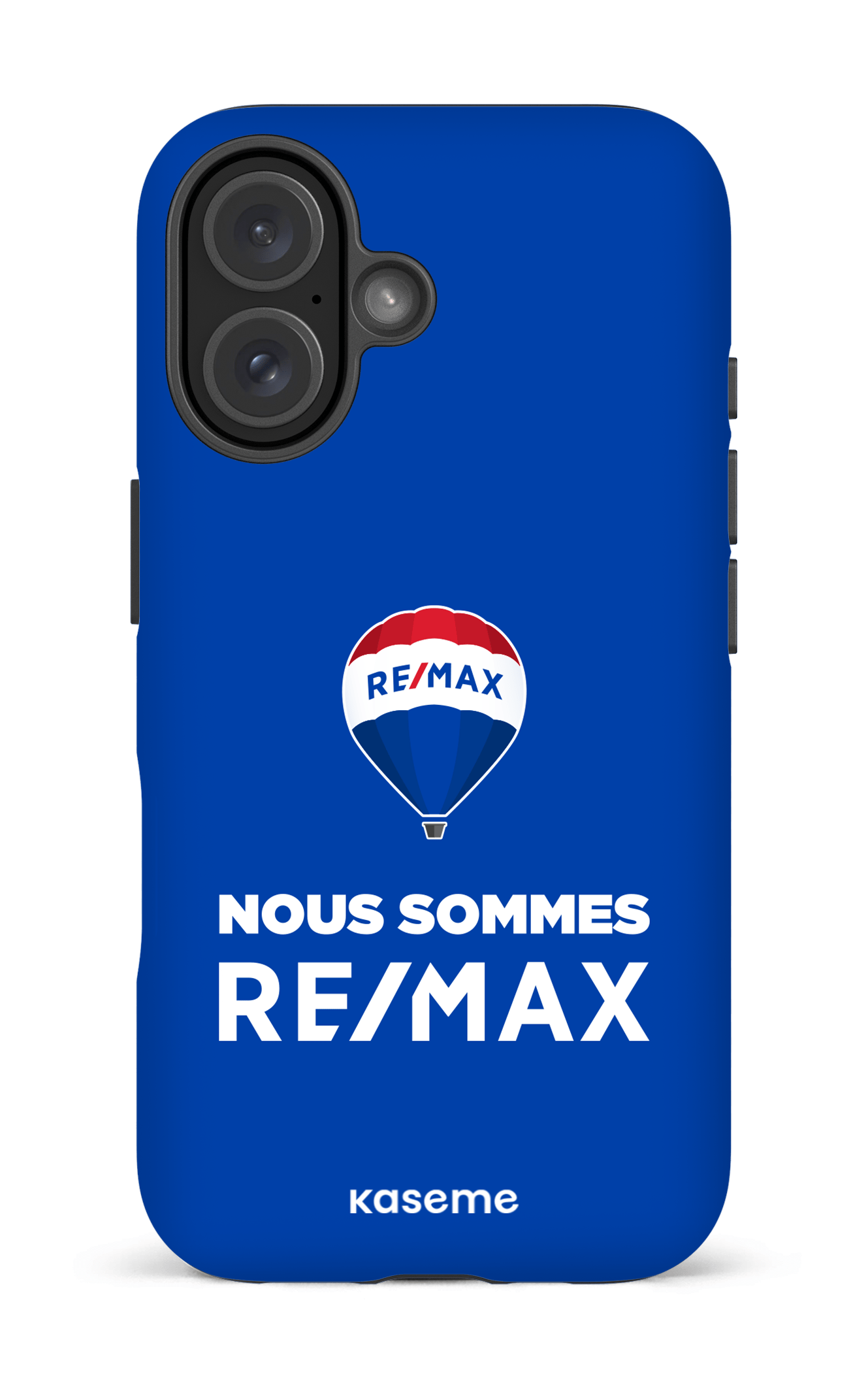 iPhone 16 Impact (Matte) Nous sommes RE/MAX Bleu -