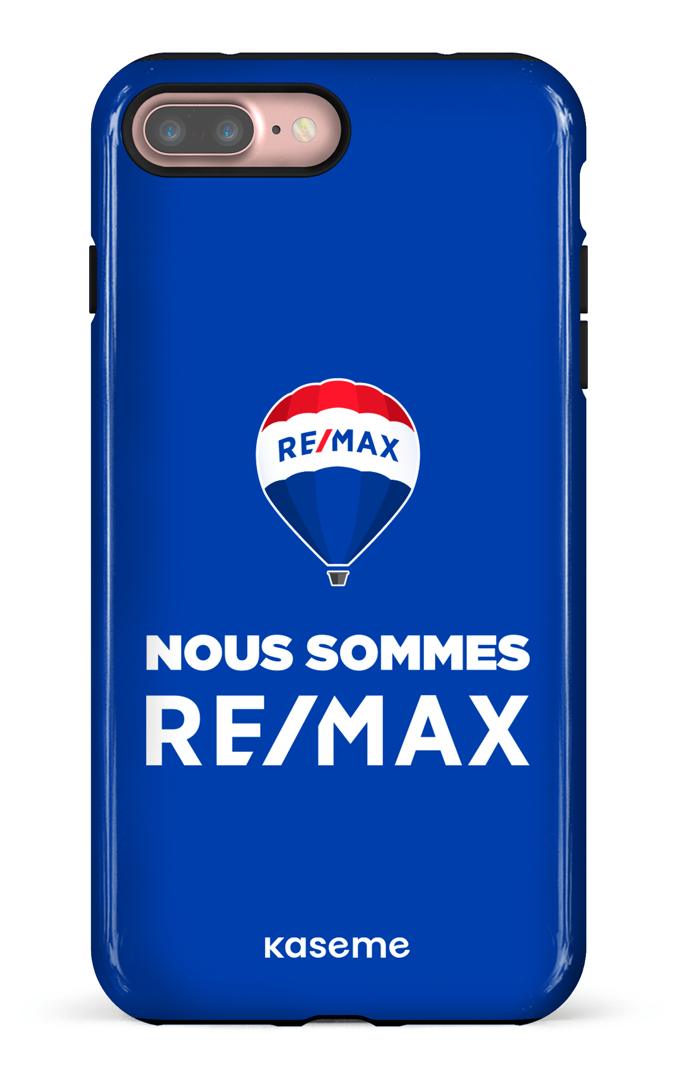 iPhone 7/8 Plus Tough Nous sommes RE/MAX Bleu -