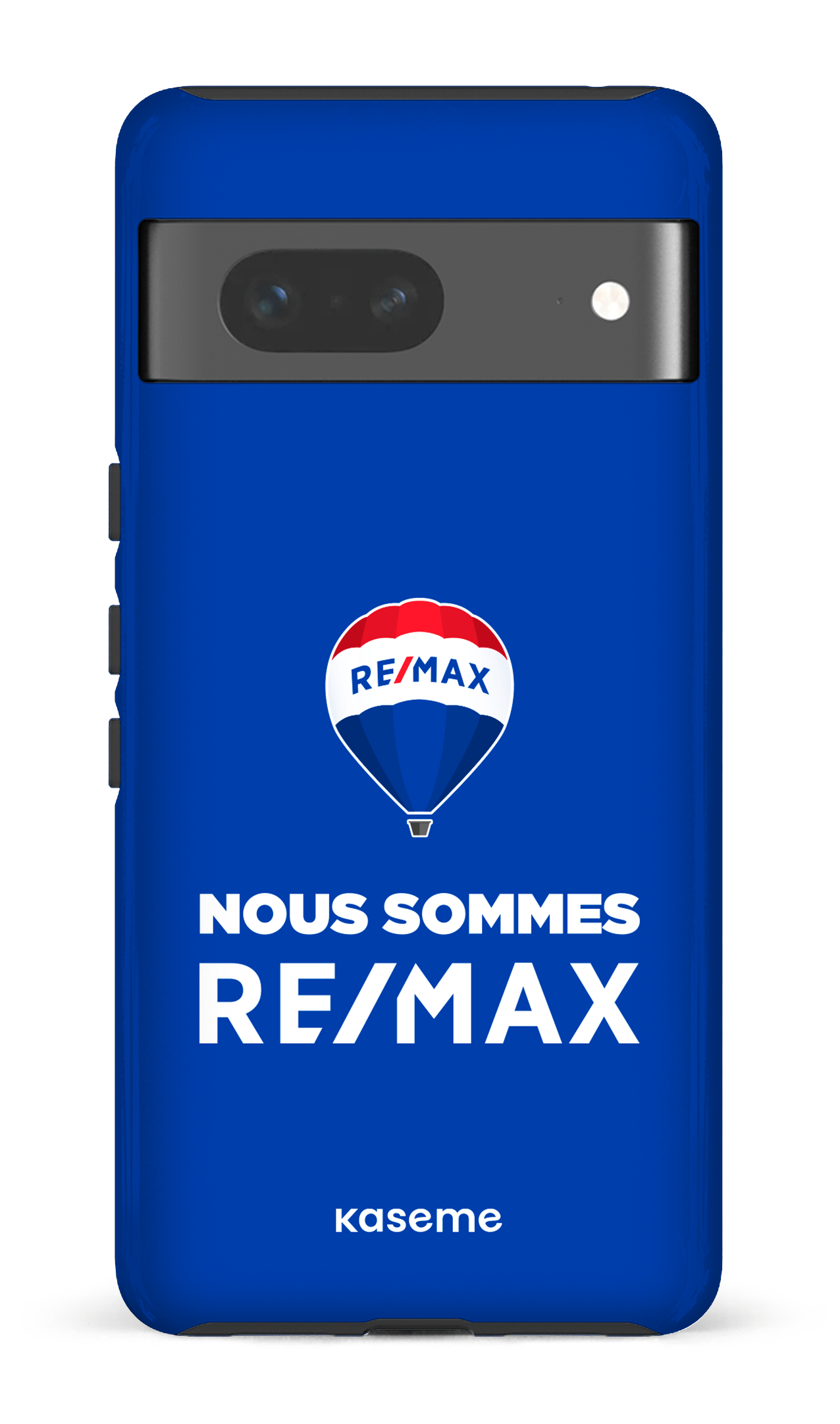 Google Pixel 7 Tough Gloss Nous sommes RE/MAX Bleu -