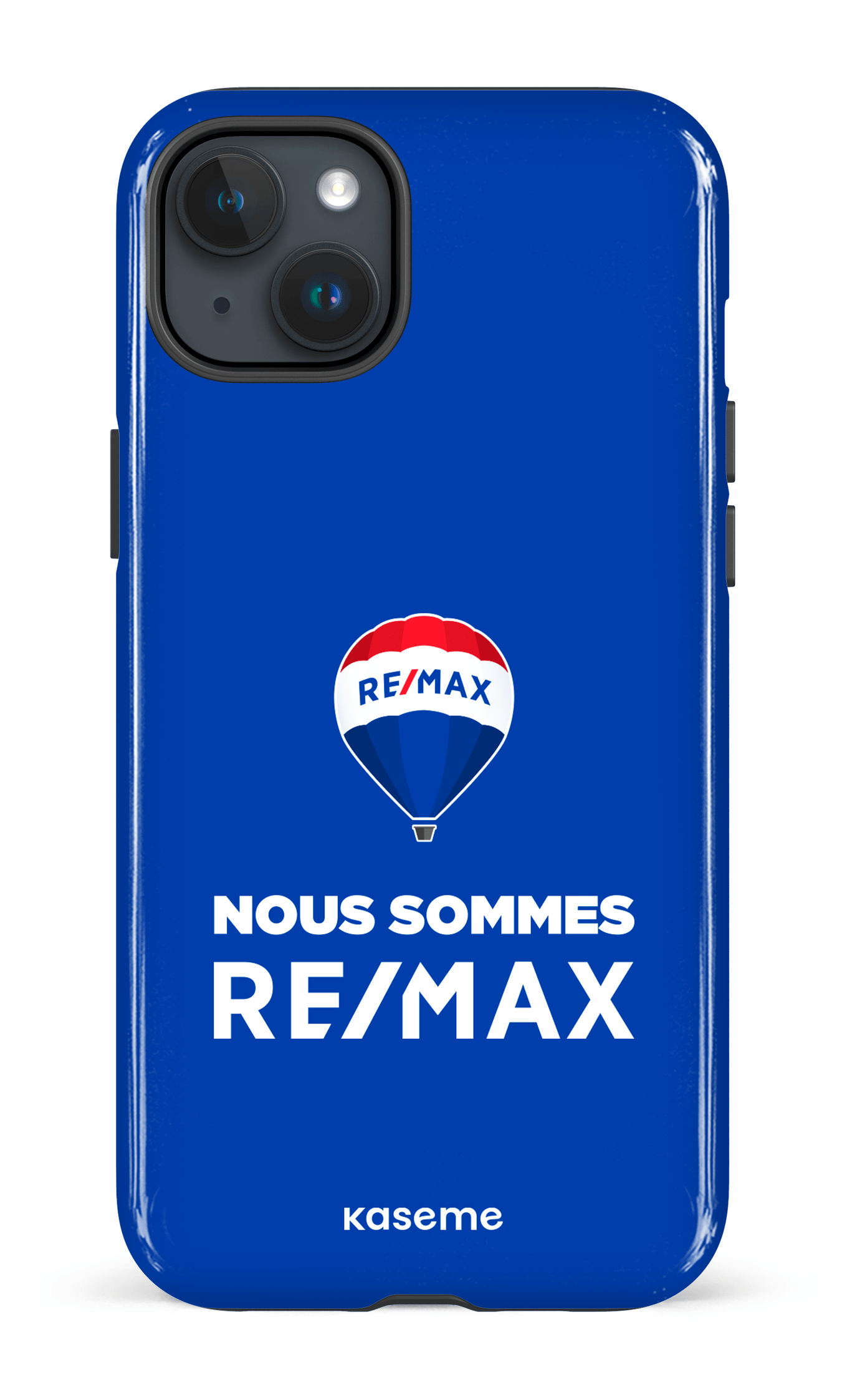 iPhone 15 Plus Tough Nous sommes RE/MAX Bleu -