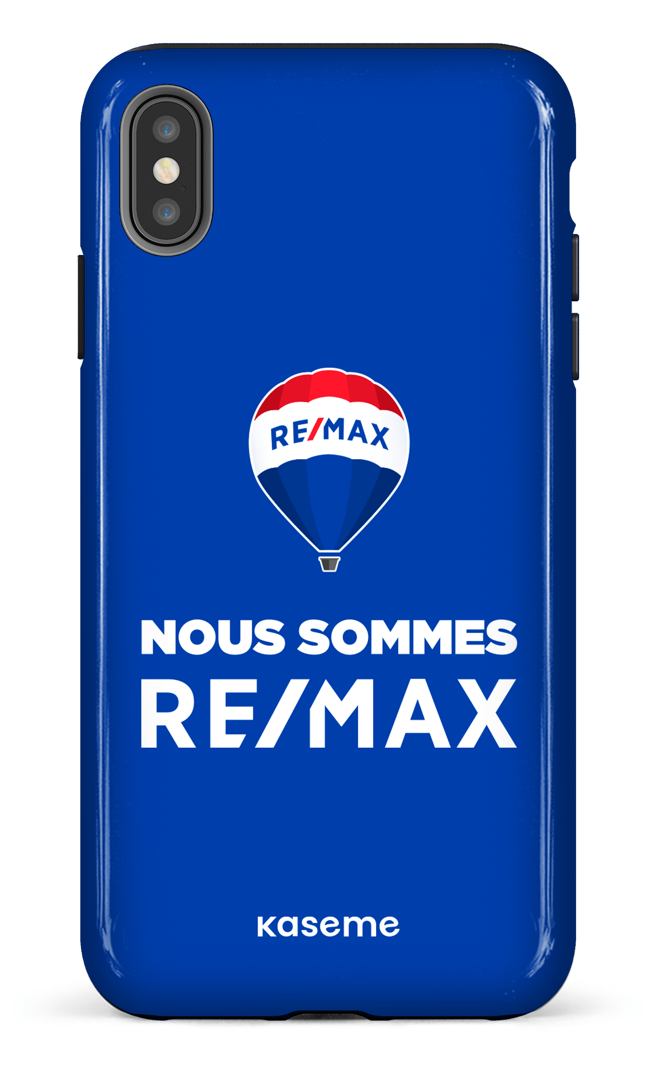iPhone XS Max tough Nous sommes RE/MAX Bleu -