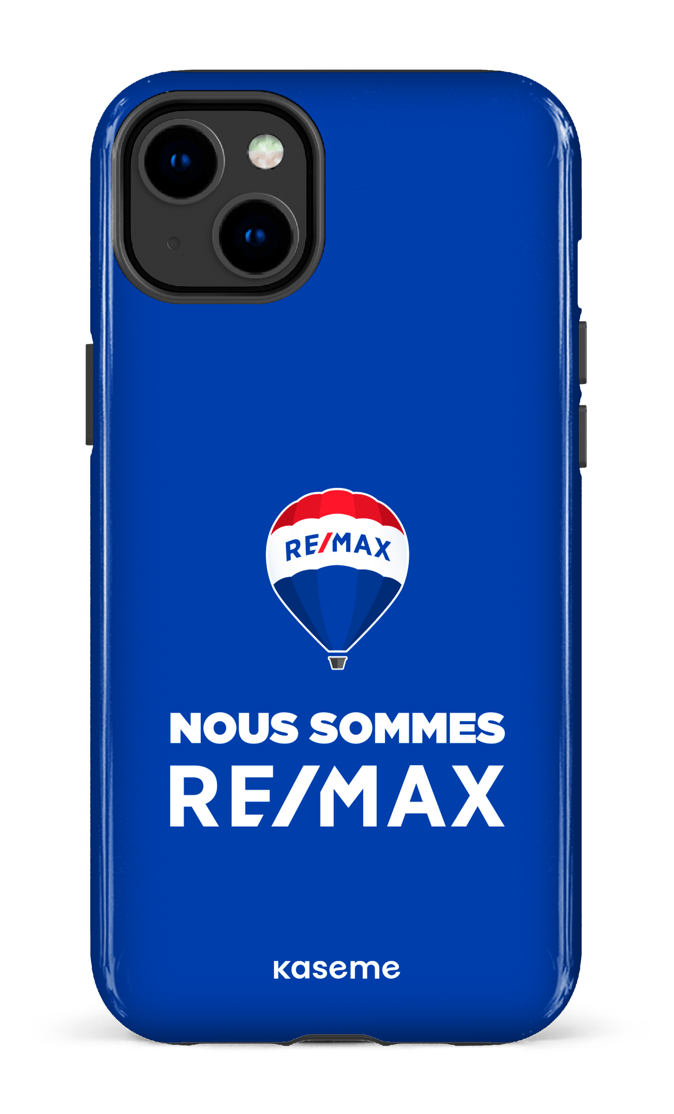 iPhone 14 Plus Tough Gloss Nous sommes RE/MAX Bleu -