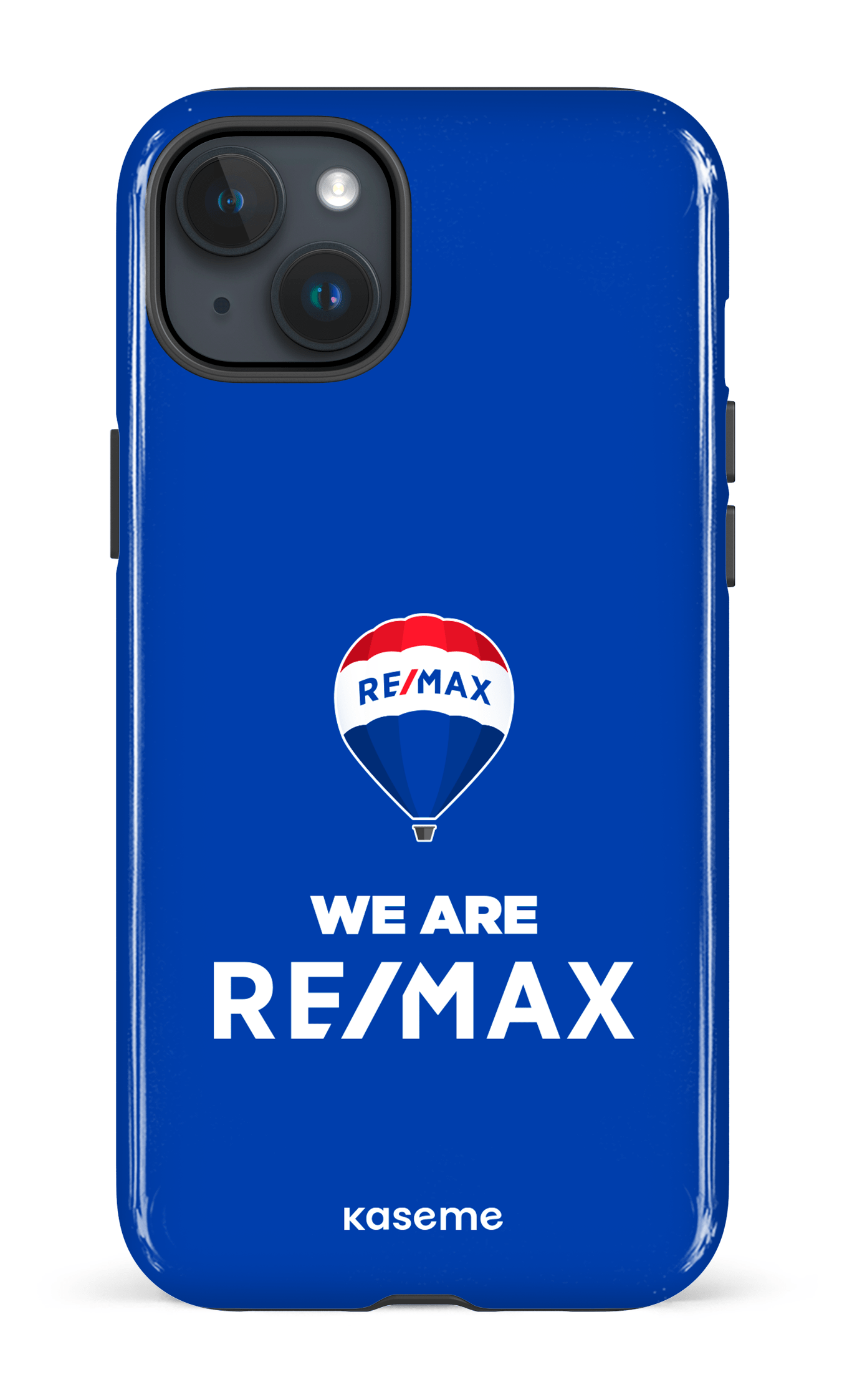 iPhone 15 Plus Tough We are RE/MAX Blue -